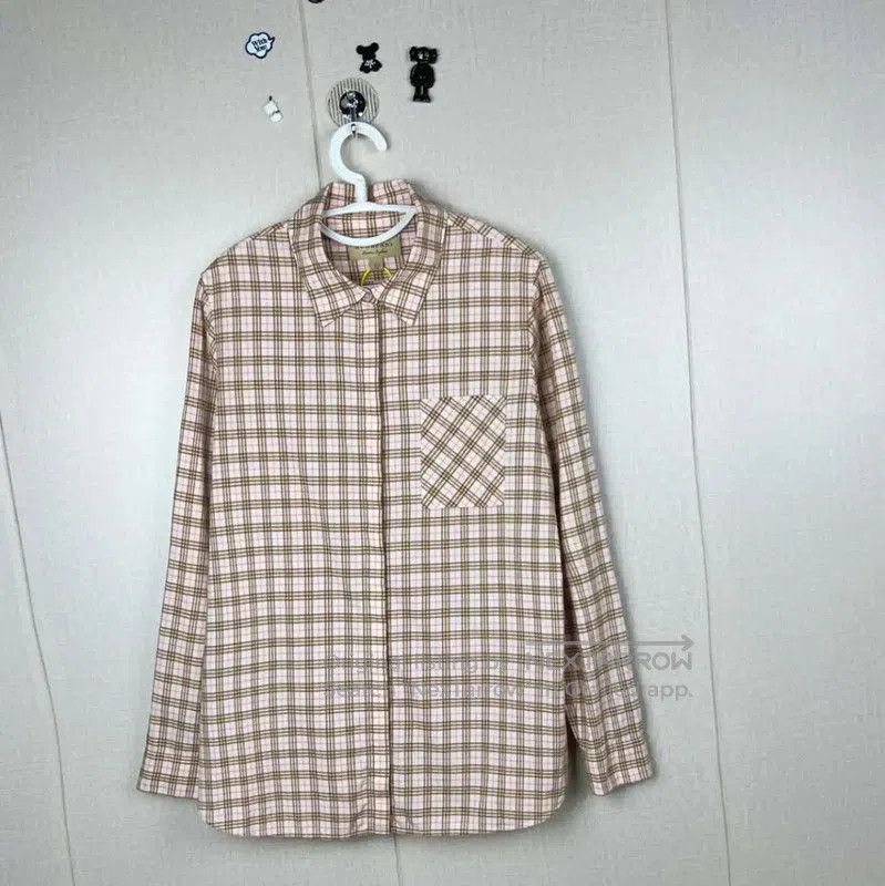 Burberry Burberry Light Pink Cotton Women's Shirt. Size XXS / US 00 / IT 34 - 1 Thumbnail