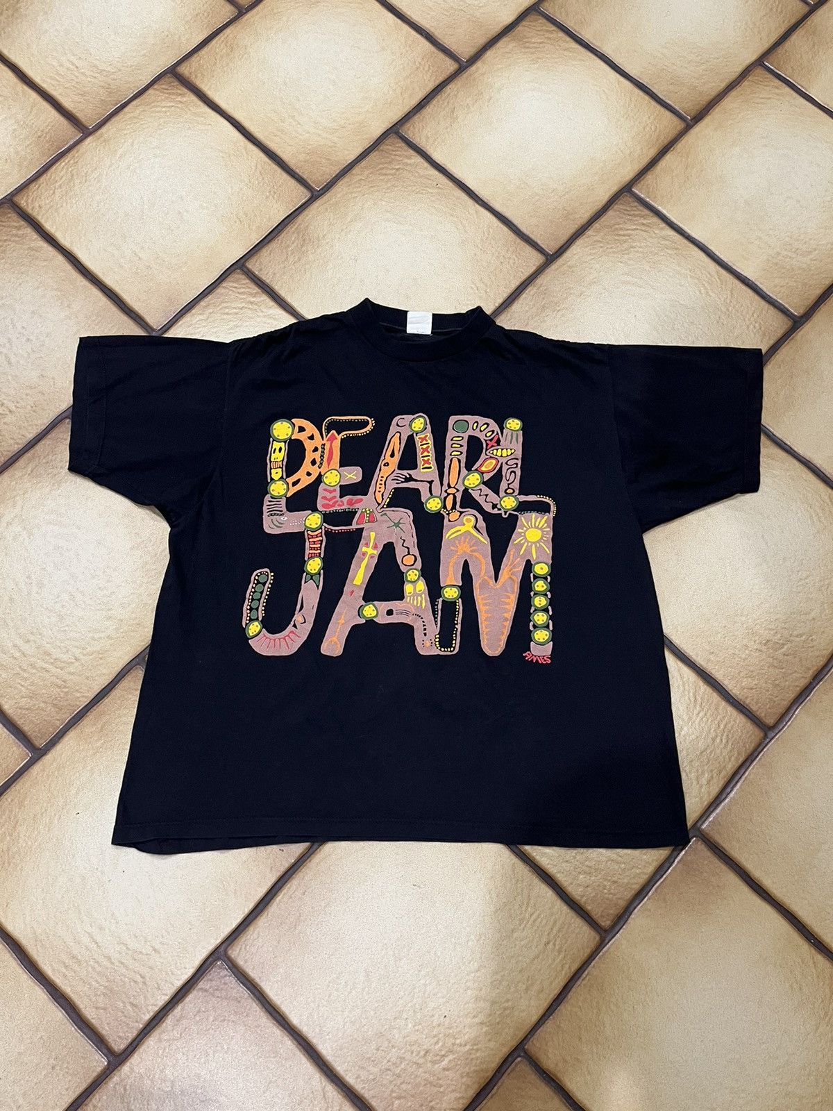 Band Tees × Vintage Vintage Pearl Jam Love Is This Law 1994 T-Shirt Size US XL / EU 56 / 4 - 1 Thumbnail