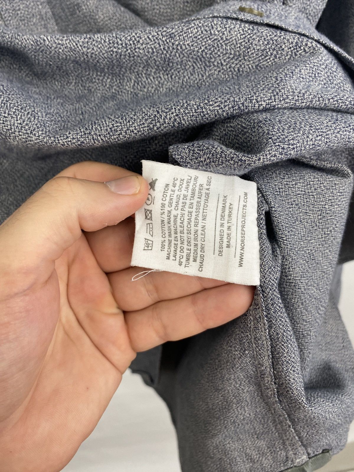 Norse Projects 🇩🇰 Norse Projects Classic Shirt Denmark Size US M / EU 48-50 / 2 - 7 Thumbnail