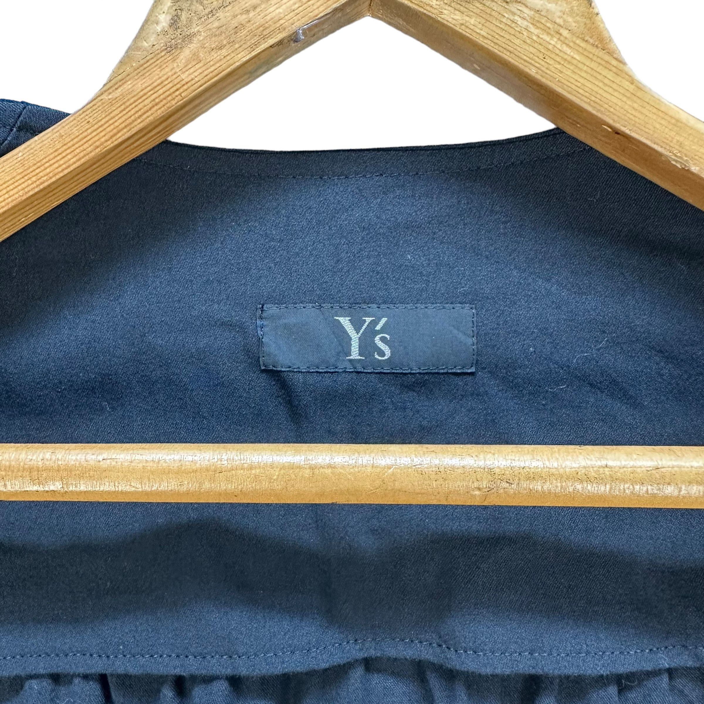 Yohji Yamamoto Vintage Y's Wool Cotton Cropped Jacket Avant Garde #A18-0428 Size M / US 6-8 / IT 42-44 - 7 Thumbnail