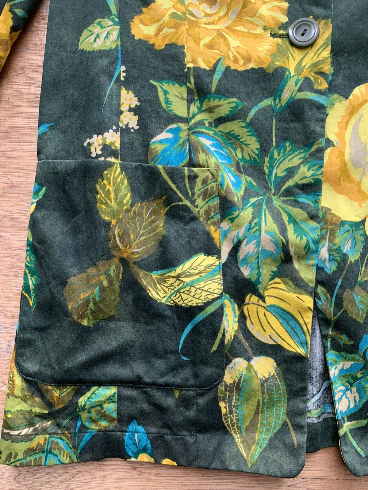 Vintage Vintage Mondi Business Floral Full Print Blazzer Size M / US 6-8 / IT 42-44 - 11 Thumbnail