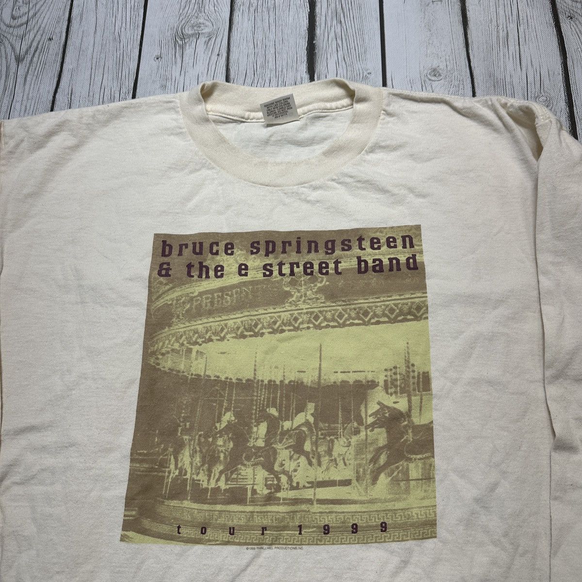 Band Tees Vintage Bruce Springsteen long sleeve tee Size US XL / EU 56 / 4 - 3 Thumbnail