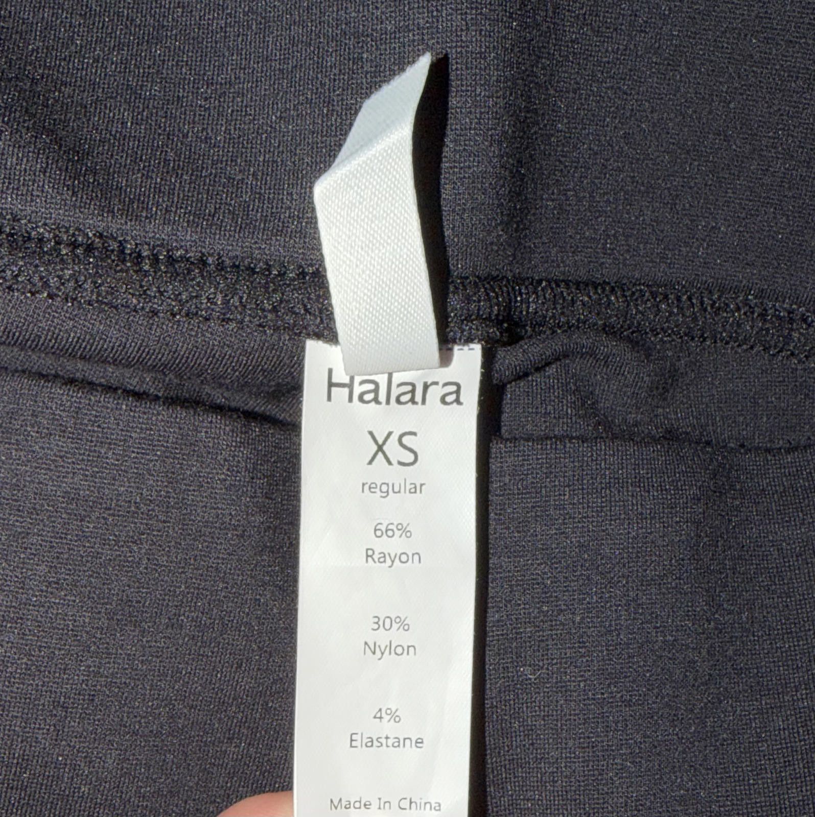 Other HALARA Slim Pants/Leggings in Black (X-SMALL) Size 26" / US 2 / IT 38 - 8 Thumbnail