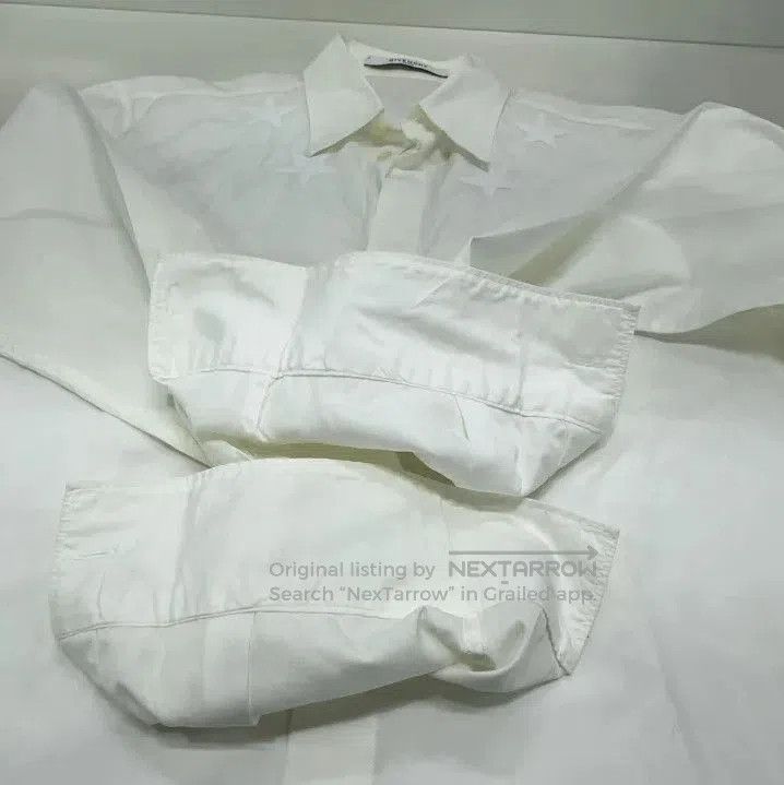 Givenchy Givenchy SS21 Star Embroidery Loose Long-Sleeve Shirt. Size US M / EU 48-50 / 2 - 6 Thumbnail