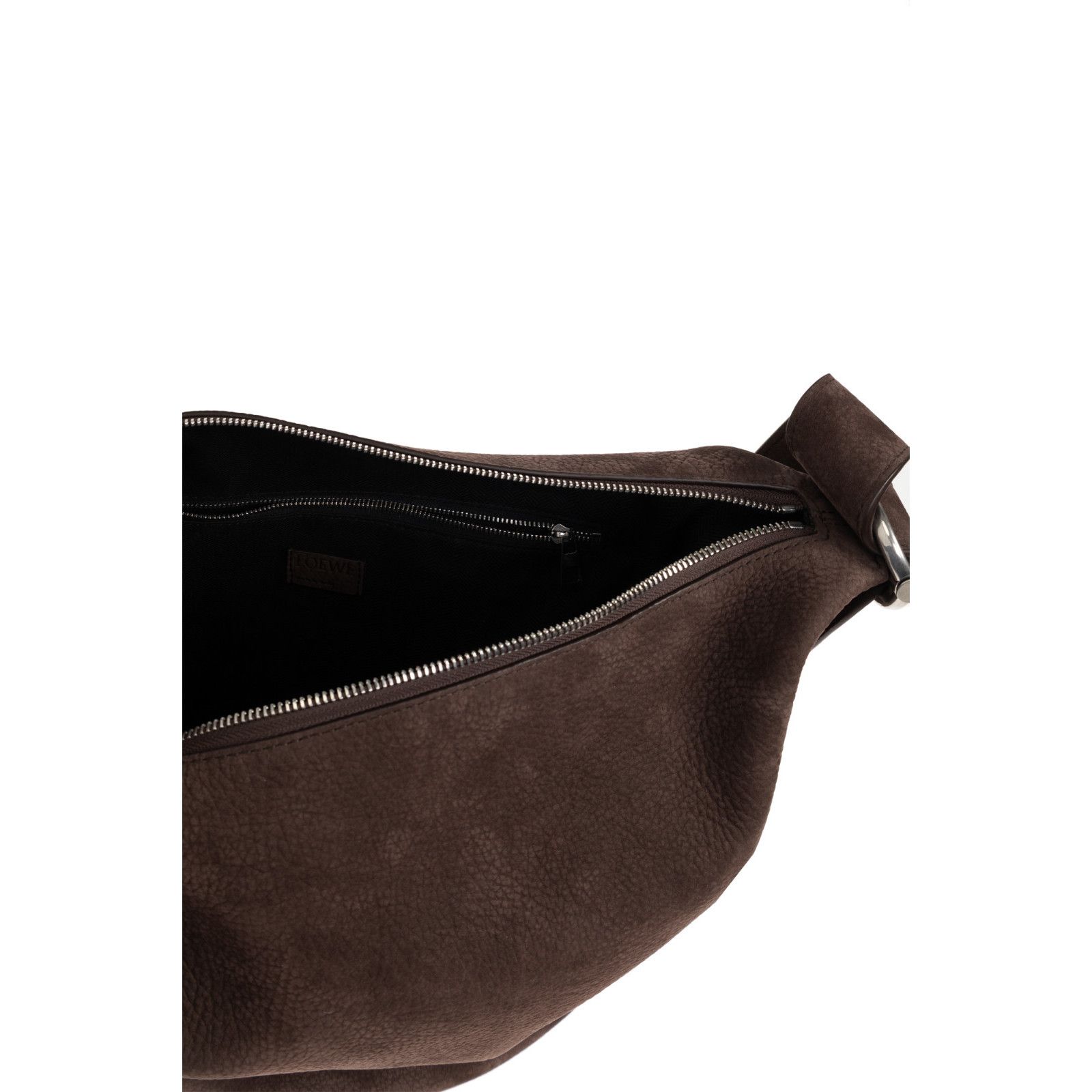 Loewe LOEWE Loop Medium Dark Brownie Bucket Bag New & Authentic Size ONE SIZE - 4 Thumbnail