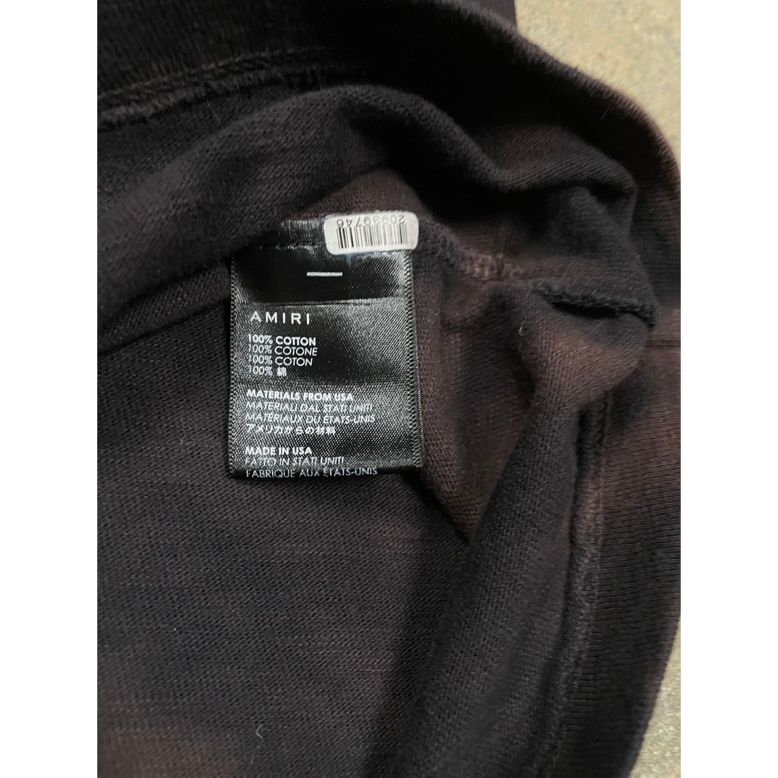 Amiri Amiri Tie Dye Tee Plain Used Large Size US L / EU 52-54 / 3 - 5 Thumbnail
