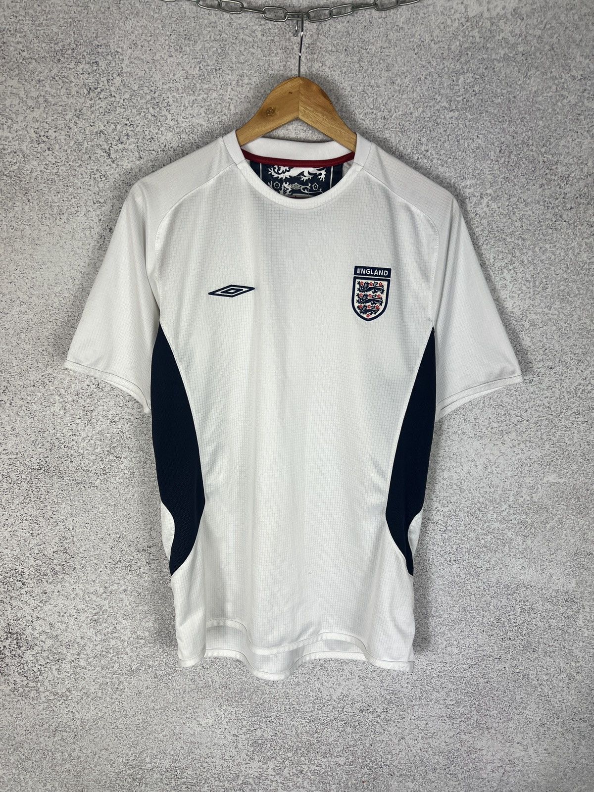 Umbro Vintage Umbro England 2004 2005 Training Shirt Soccer Jersey Size US M / EU 48-50 / 2 - 1 Thumbnail