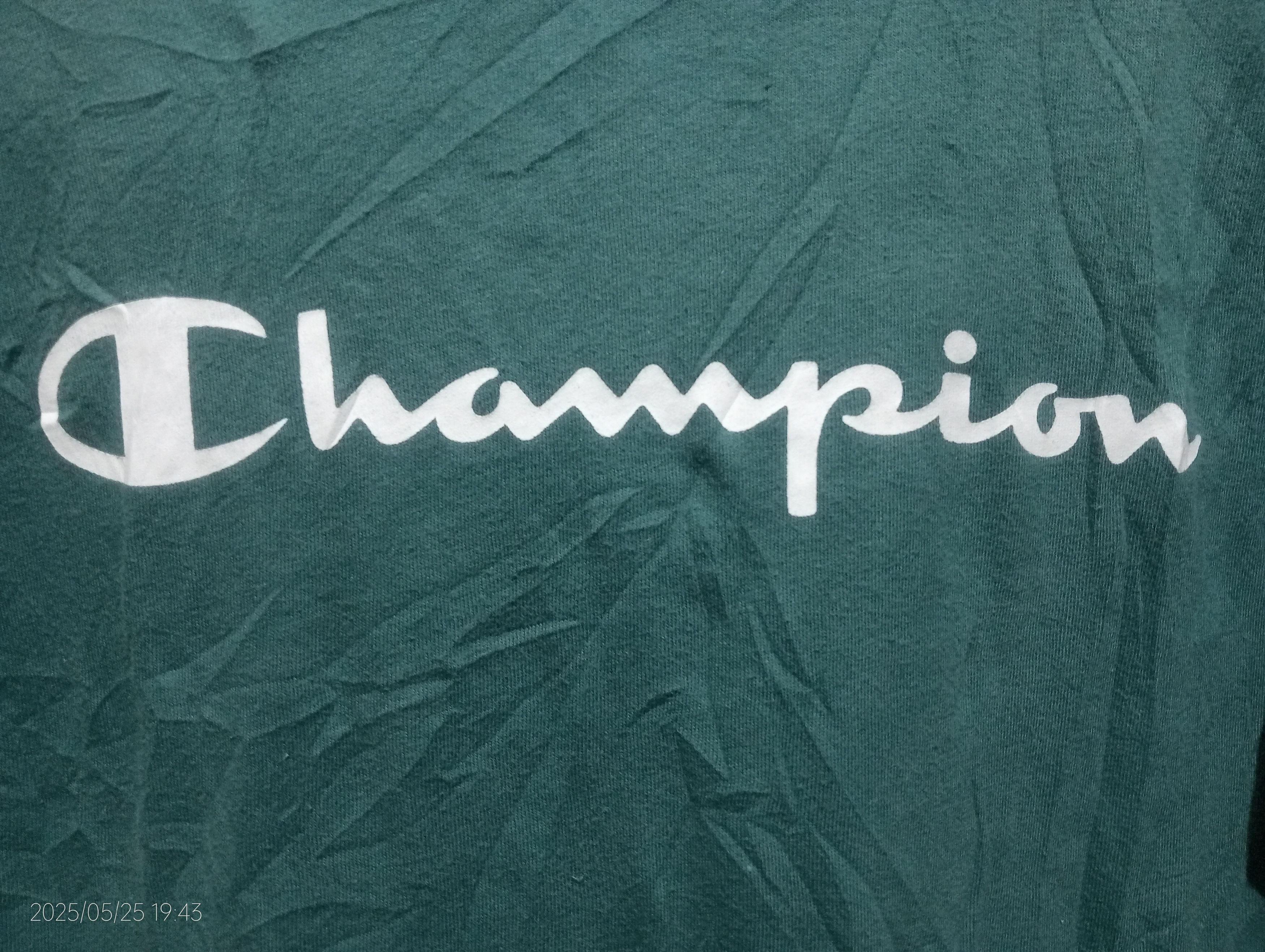 Champion Vintage Champion Spellout Tee Very Rare Size US L / EU 52-54 / 3 - 6 Thumbnail