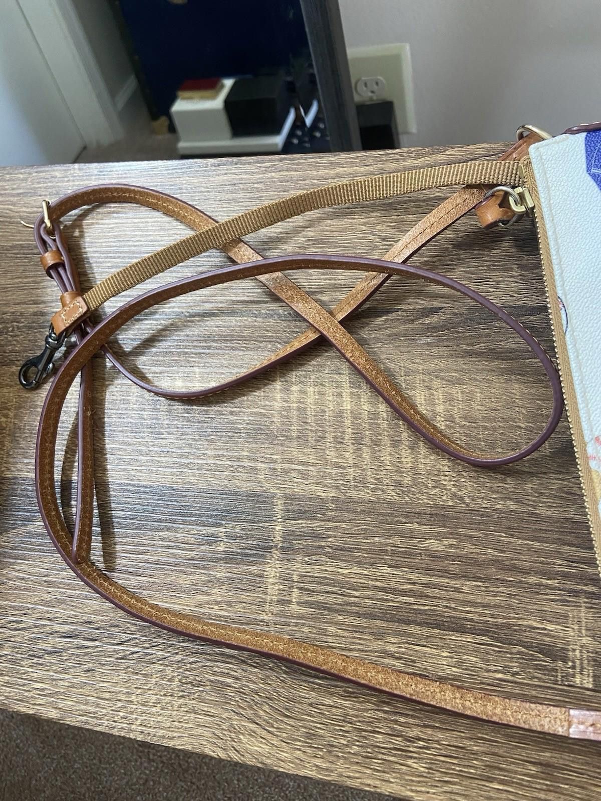 Dooney & Bourke Dooney Bourke X MLB Kansas City Royals Leather Shoulder Bag Size ONE SIZE - 3 Thumbnail