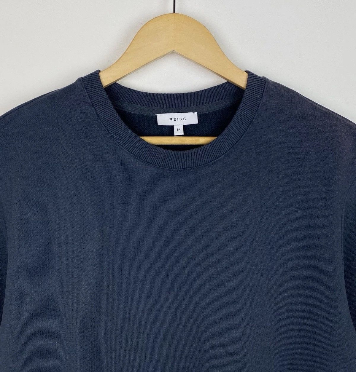 Reiss REISS Joseph Crew Neck Sweatshirt Jumper Long Sleeve Blue Size US M / EU 48-50 / 2 - 4 Thumbnail
