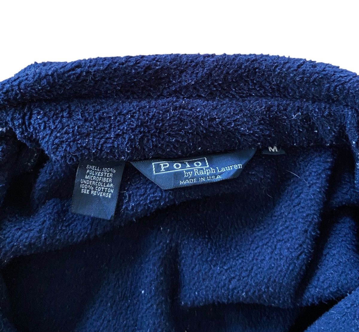 Polo Ralph Lauren Vintage Brand Polo Ralph Lauren Fleece Bomber Jacket 1990s Size US M / EU 48-50 / 2 - 7 Thumbnail
