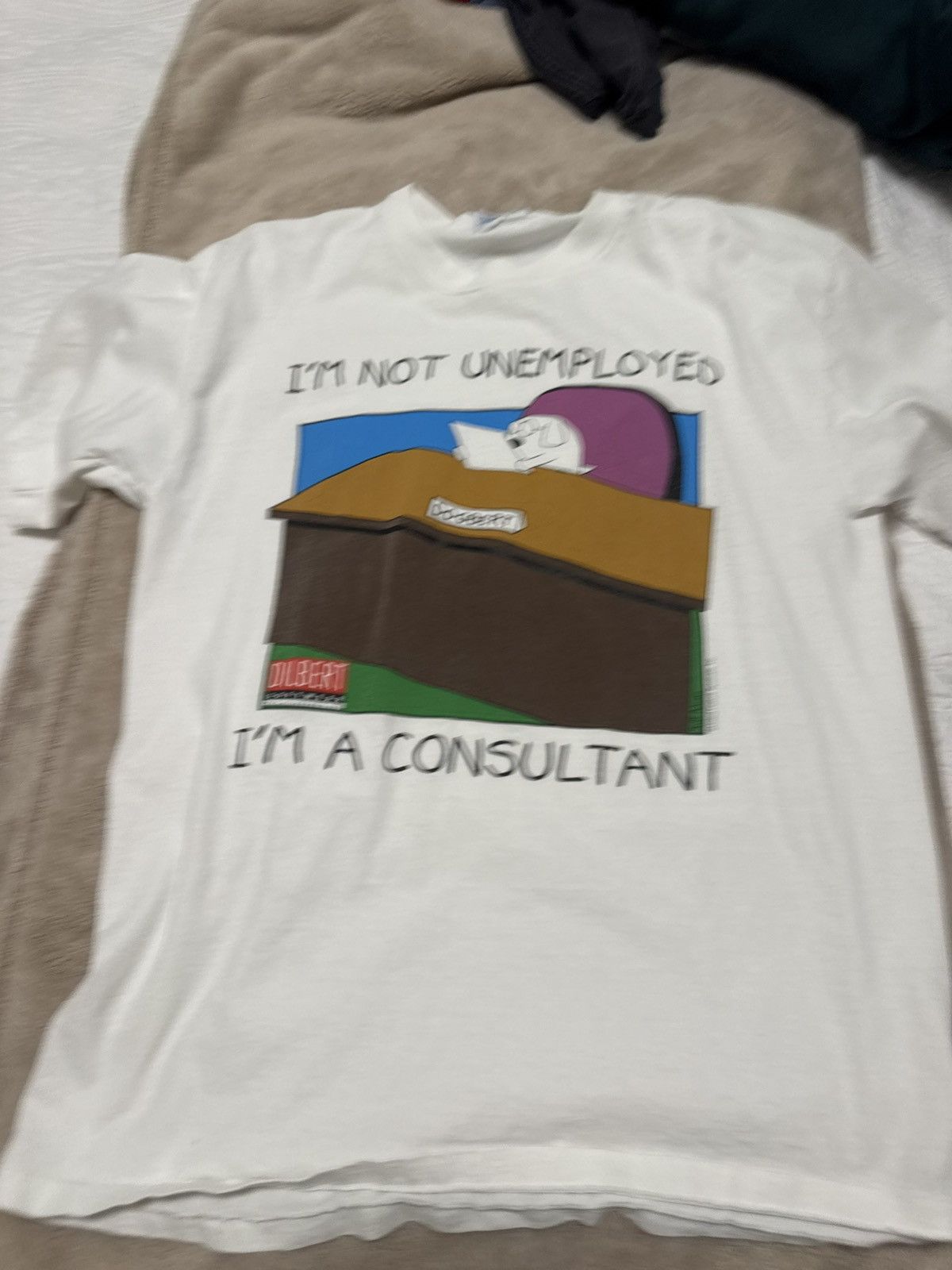 Vintage Dilbert Vintage Dogbert allsport tee Size US L / EU 52-54 / 3 - 1 Thumbnail