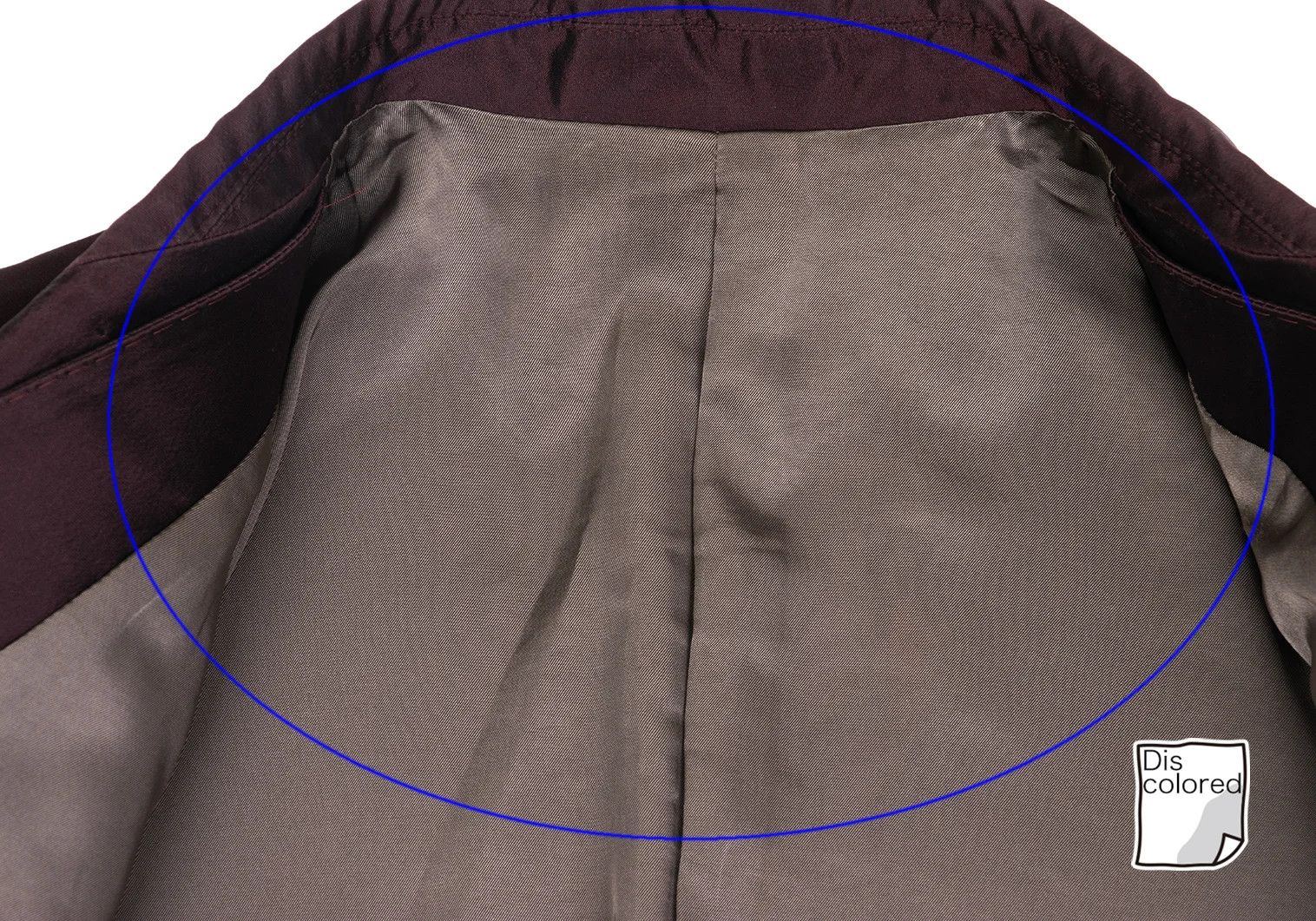 Jean Paul Gaultier Glossy Peak Lapel Jacket in Wine, Size 48 Size US M / EU 48-50 / 2 - 12 Thumbnail