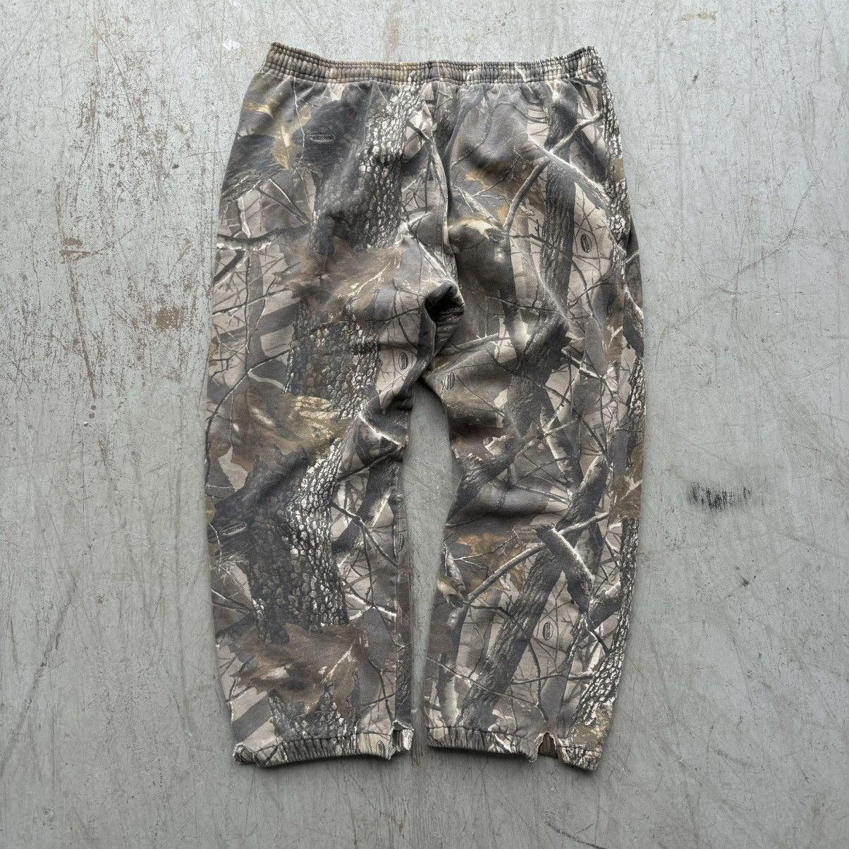 Realtree × Vintage Vintage Real Tree Camo Essential Cotton Sweatpants Sz Large Size US 34 / EU 50 - 4 Thumbnail