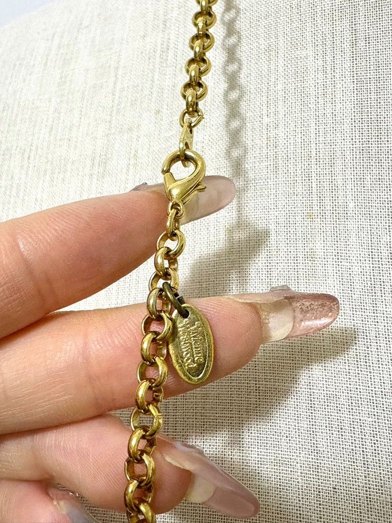 Vivienne Westwood Vivienne Westwood Large Gold Orb Necklace Size ONE SIZE - 9 Thumbnail