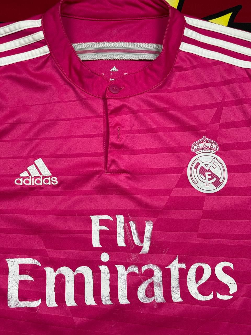 Adidas Adidas Real Madrid #4 Sergio Ramos 2014 Soccer kit jersey XL Size US XL / EU 56 / 4 - 5 Thumbnail