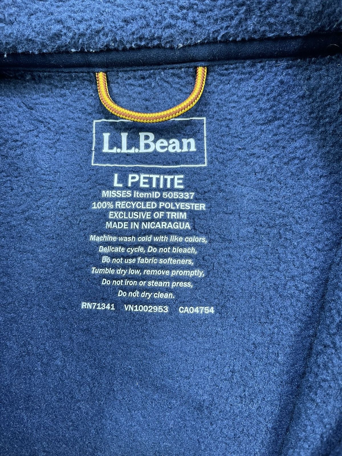 L.L. Bean LL BEAN Fleece Vest Size L / US 10 / IT 46 - 5 Thumbnail