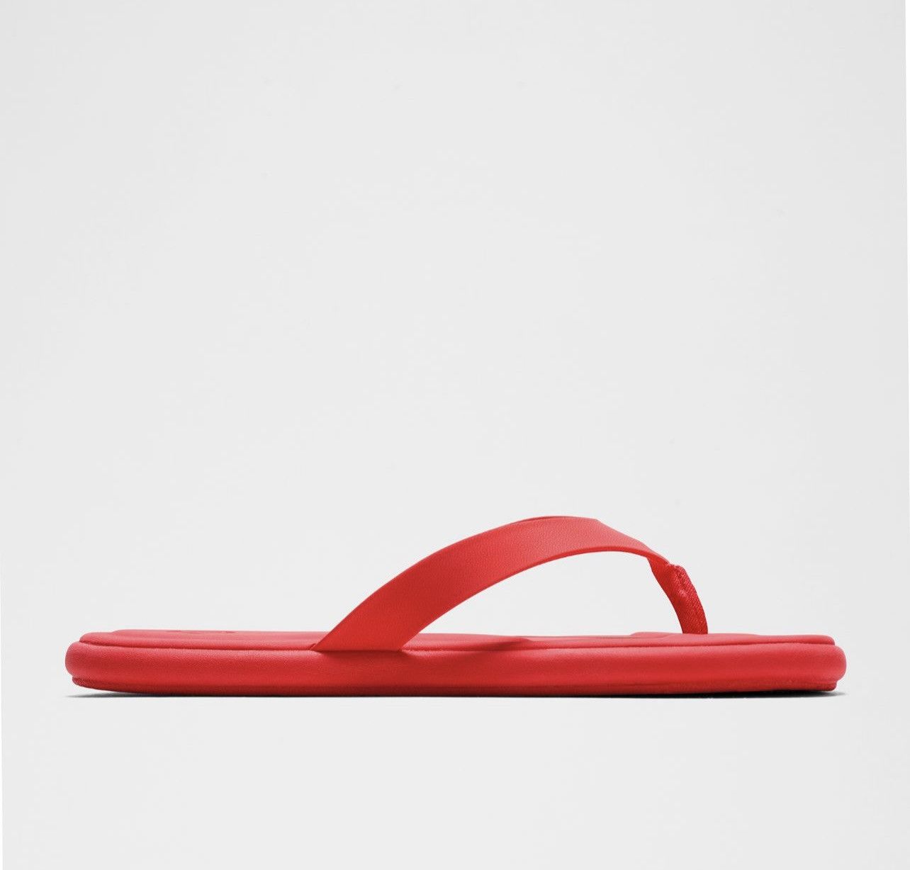 Lululemon Lululemon rest feel Flip Flops size 9 color red glow/white Size US 9 / IT 39 - 5 Thumbnail
