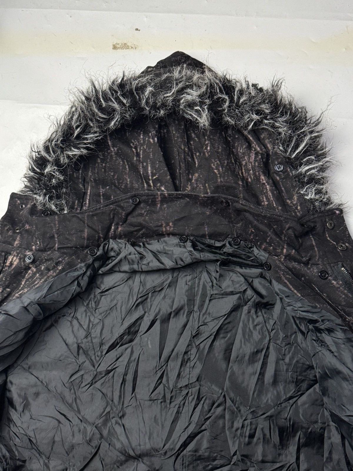 If Six Was Nine JAPANESE BERNINGS SHO FUR JACKET SEDITIONARIES PUNK STYLE Size US L / EU 52-54 / 3 - 7 Thumbnail