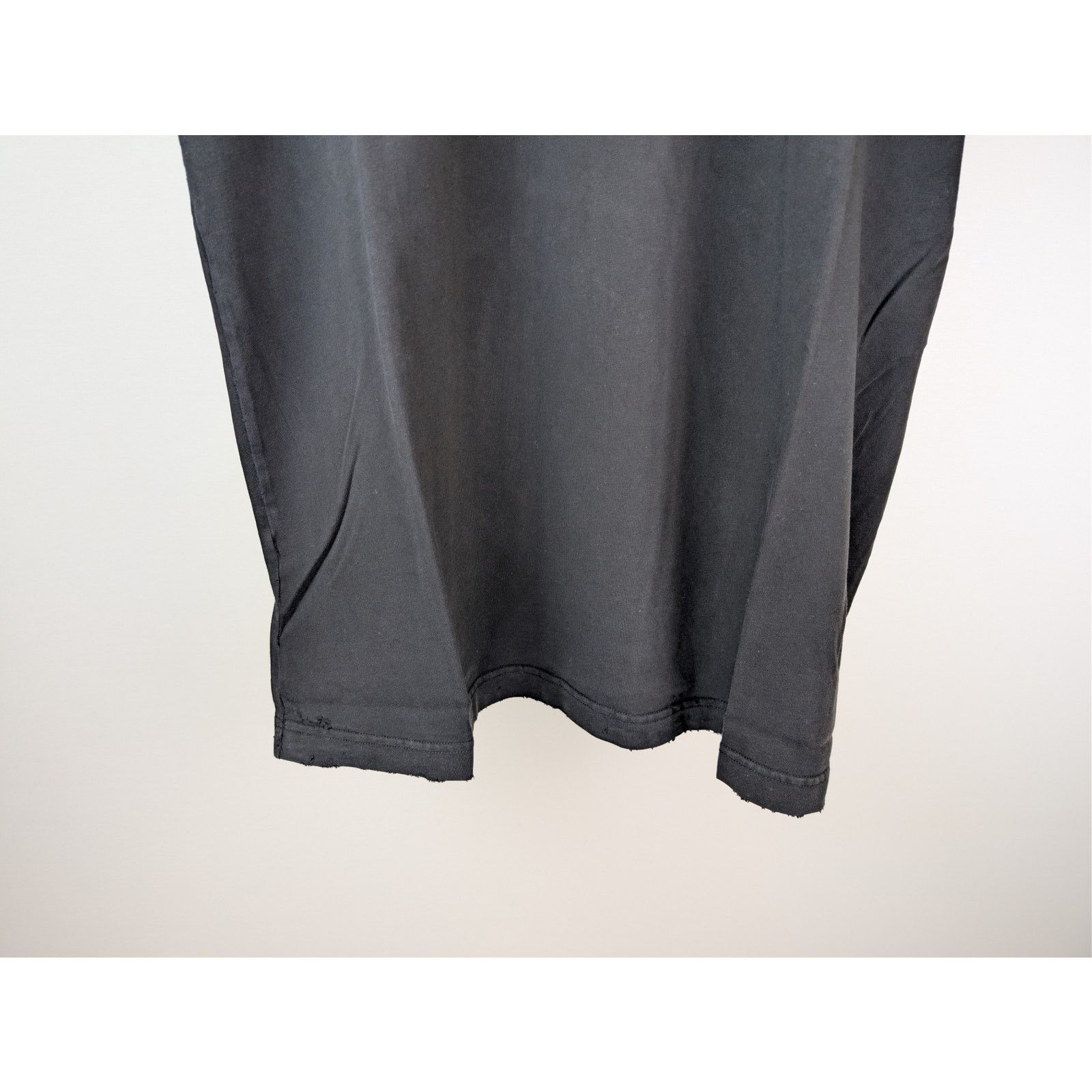 Balenciaga o1rshd1 Vintage Burning Unity Oversized Jersey T-Shirt Black Size US L / EU 52-54 / 3 - 5 Thumbnail