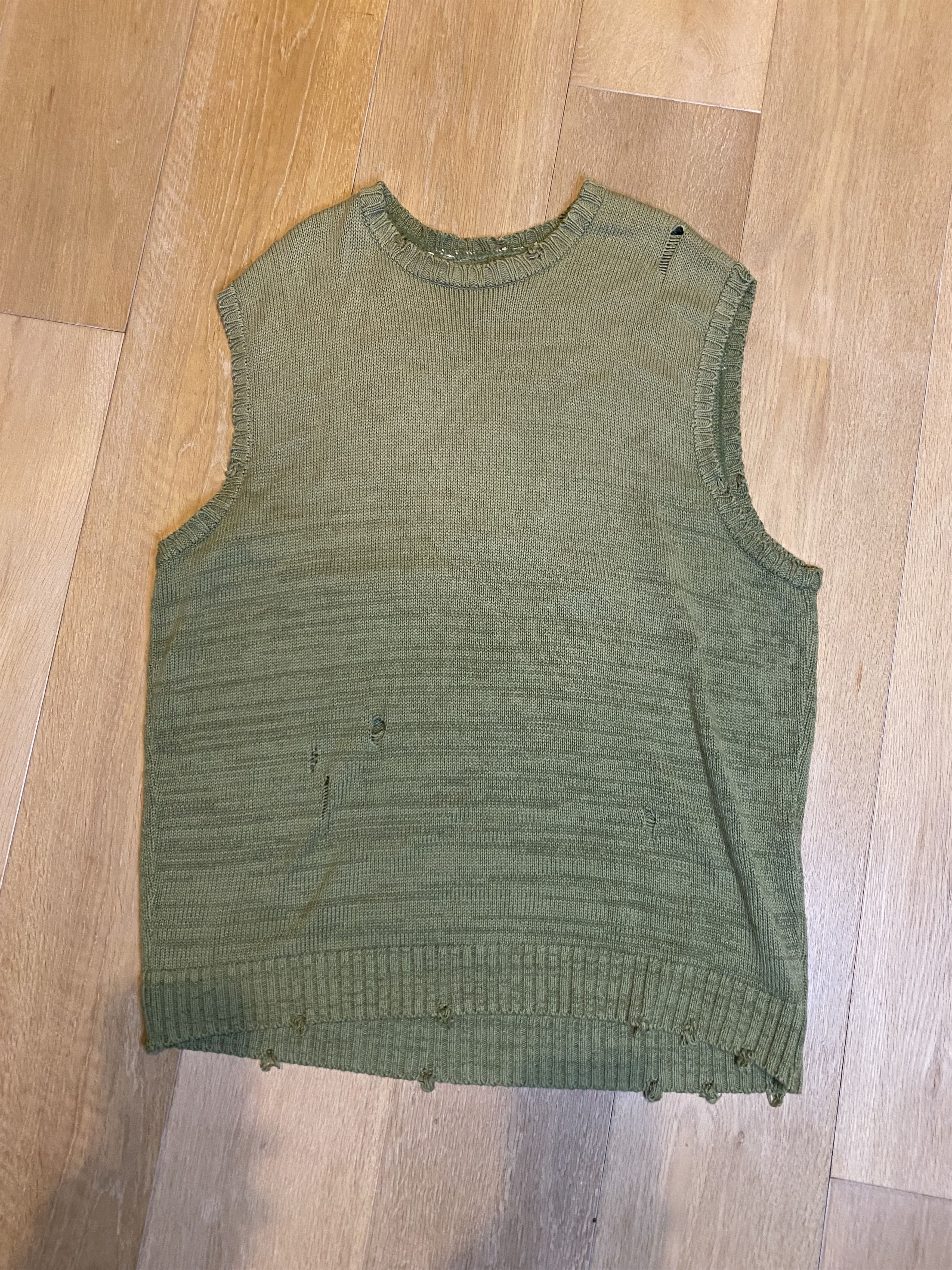 Kapital Kapital Knit Bone Sweater Vest Size US L / EU 52-54 / 3 - 2 Thumbnail