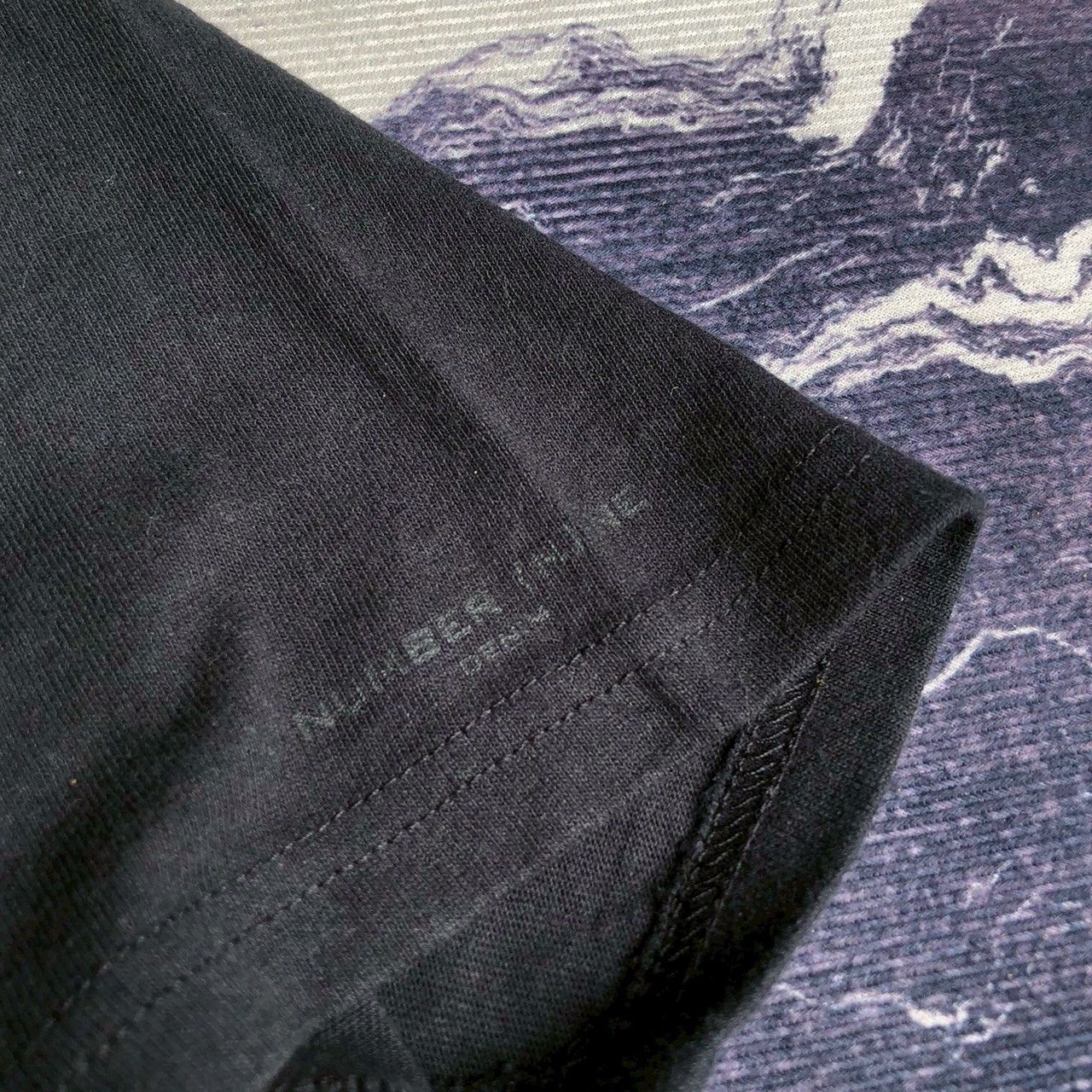 Number (N)ine Vintage Number (N)ine Denim Pocket Graphic Tee Size US L / EU 52-54 / 3 - 6 Thumbnail