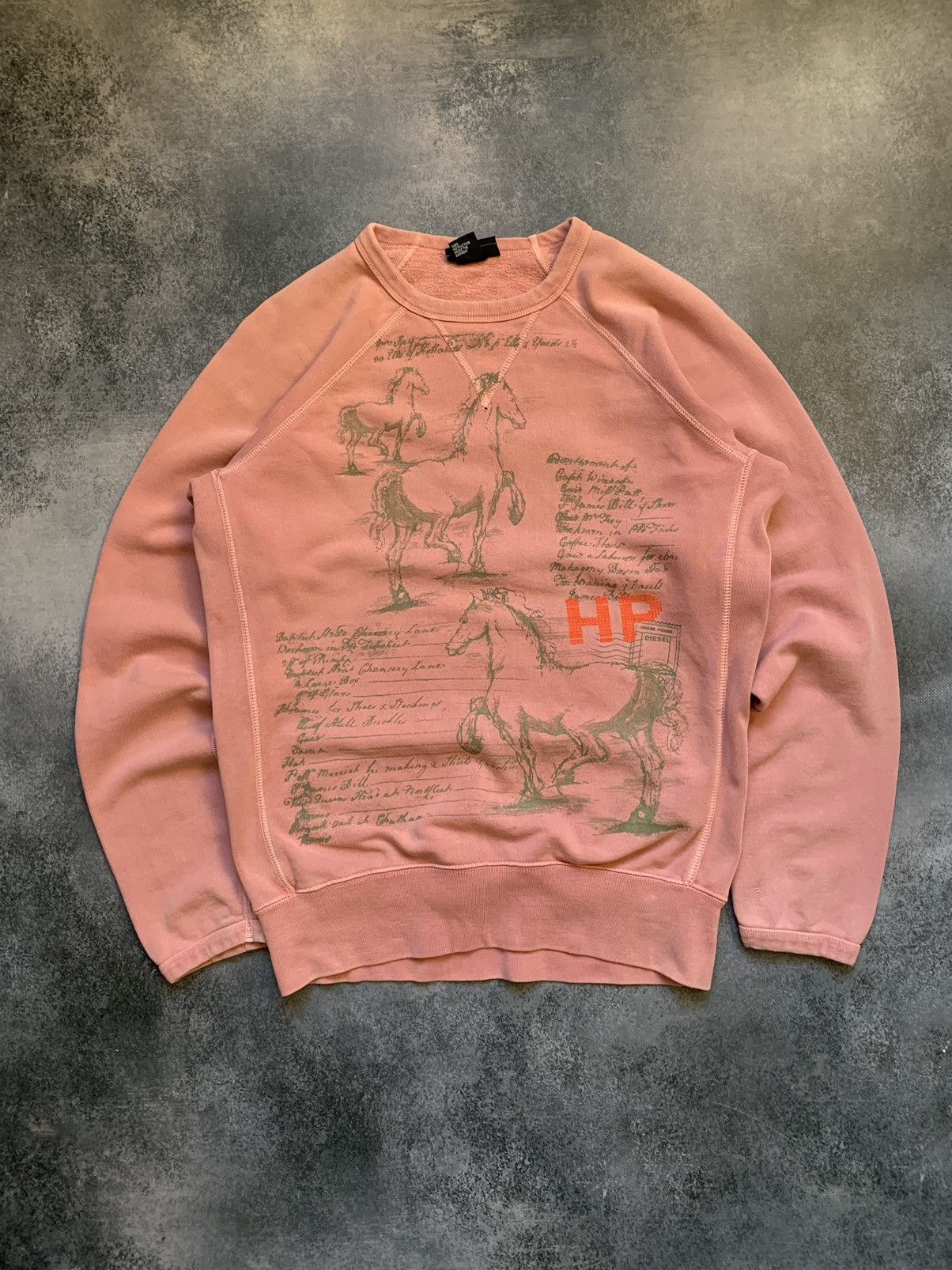 Diesel × Vintage Vintage Diesel y2k sweatshirt Size M / US 6-8 / IT 42-44 - 1 Thumbnail