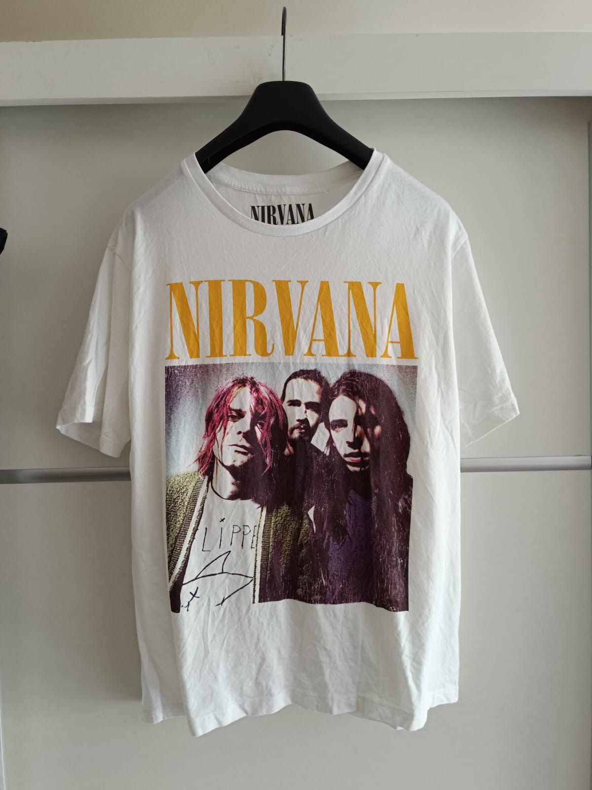 Band Tees × Nirvana White Nirvana t-shirt Size US L / EU 52-54 / 3 - 1 Thumbnail
