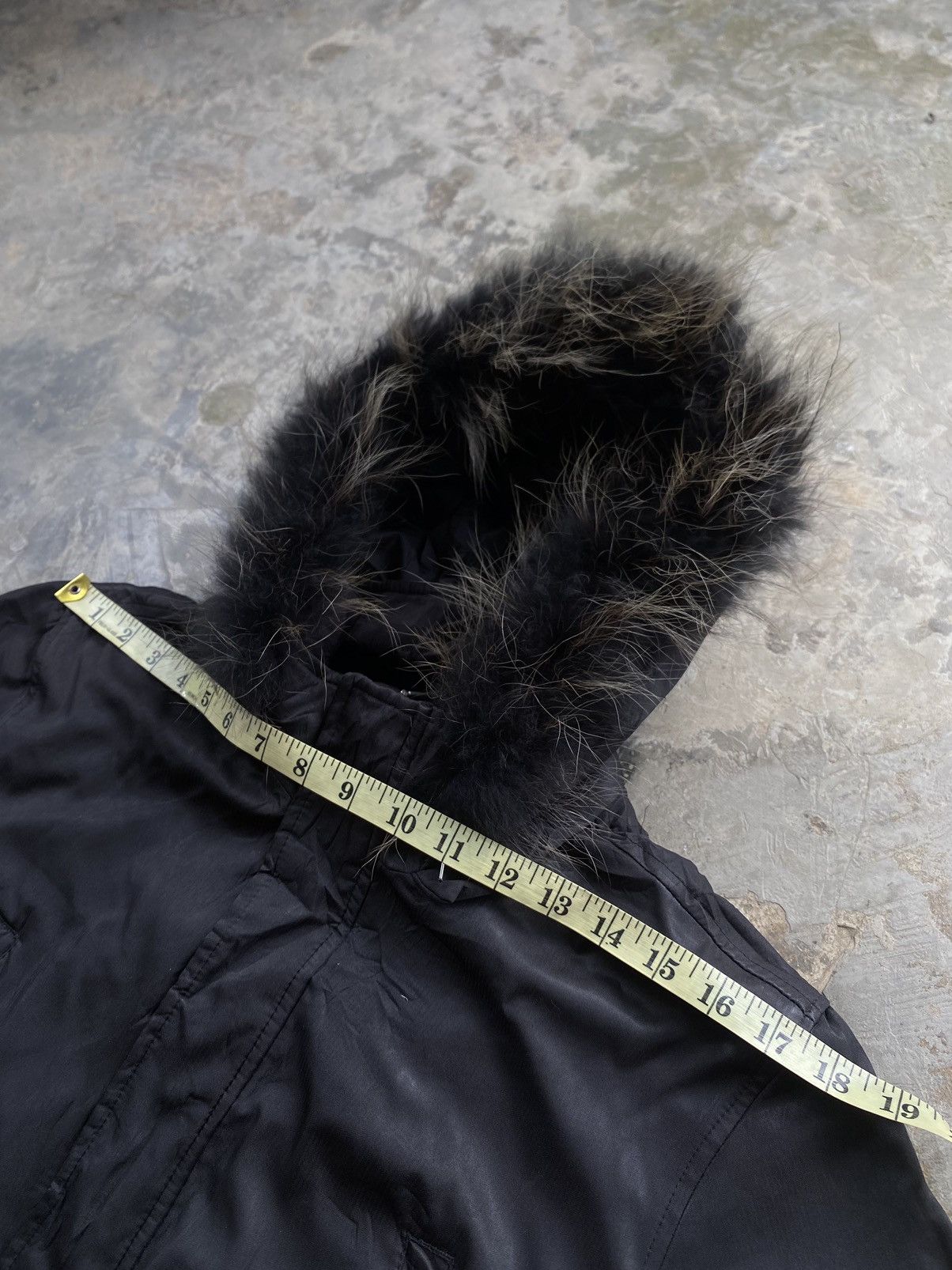 Vintage Urban Collection Fur Hoodie Jacket
