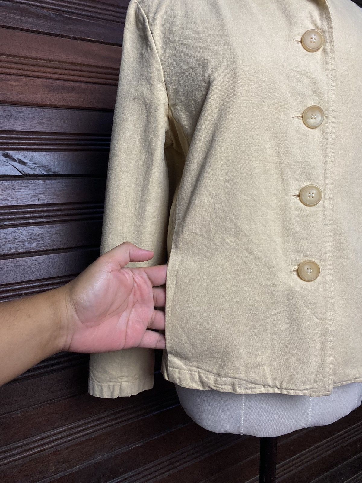 Marni Vintage MARNI Italy Chore Button Jacket Size S / US 4 / IT 40 - 5 Thumbnail