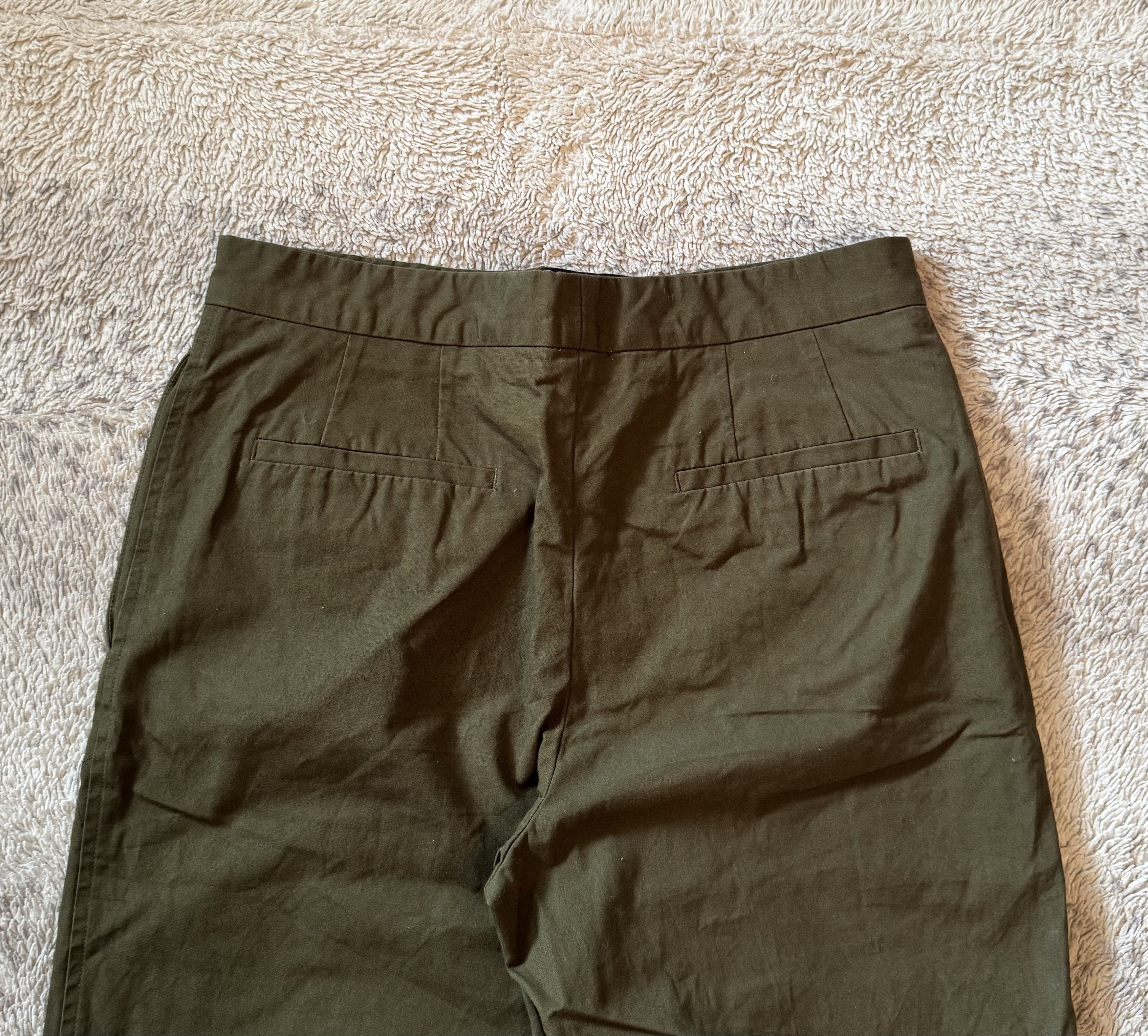 Jil Sander Jil Sander Vintage 2000s Olive Pants Size 36 Size 25" / US 0 / IT 36 - 3 Thumbnail