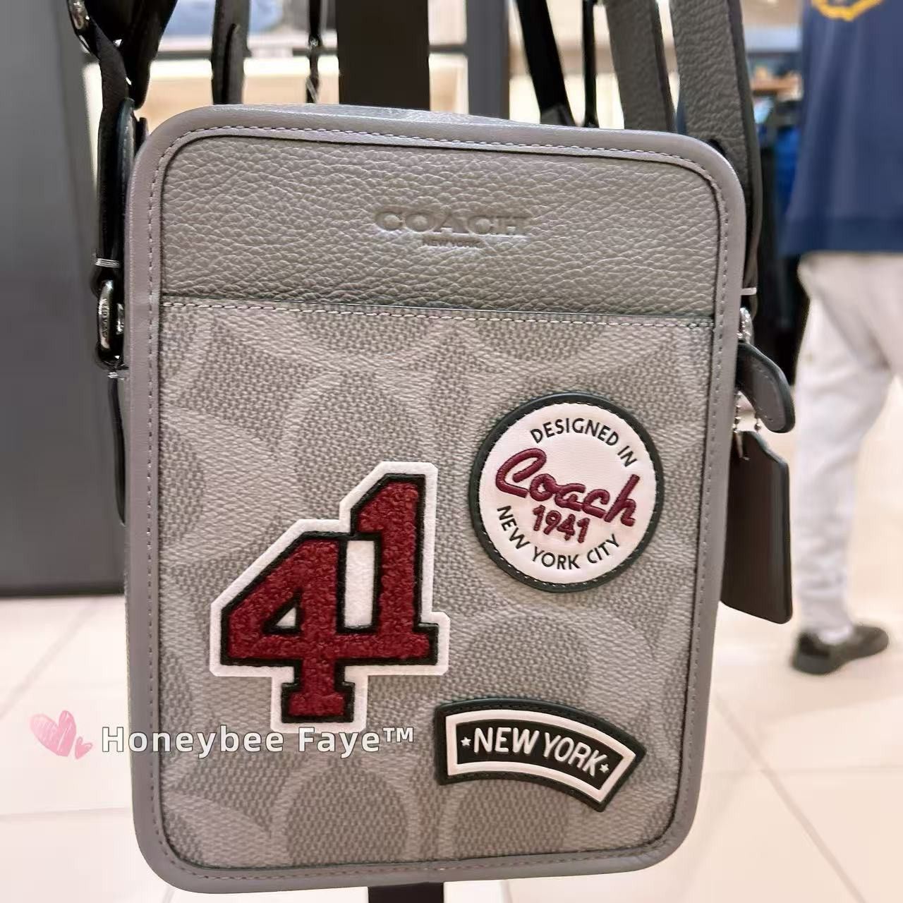 Coach Sullivan Crossbody Bag In Maxi Signature Canvas With Patches Size ONE SIZE - 1 Thumbnail