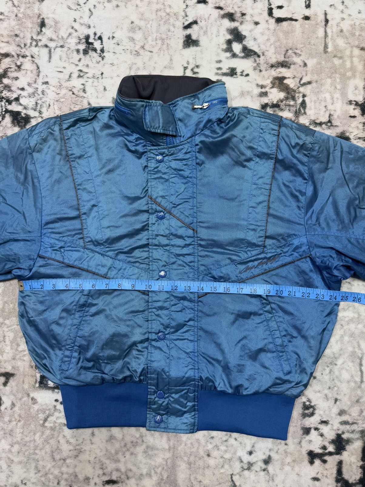 Nike Vintage 90s Nike Nylon Bomber Jacket Size US L / EU 52-54 / 3 - 19 Thumbnail