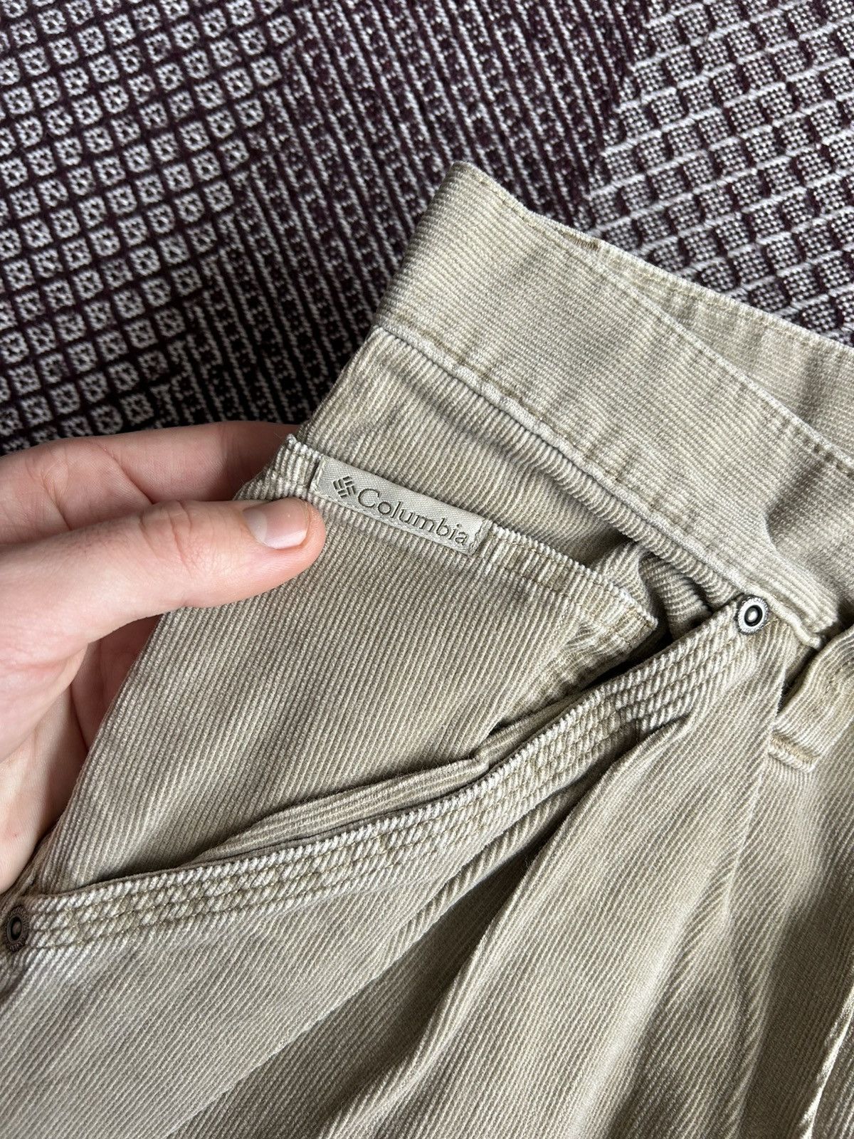 Columbia Vintage Columbia Carpenter Velvet Jeans Workwear Style Sz 32 Size US 32 / EU 48 - 10 Thumbnail
