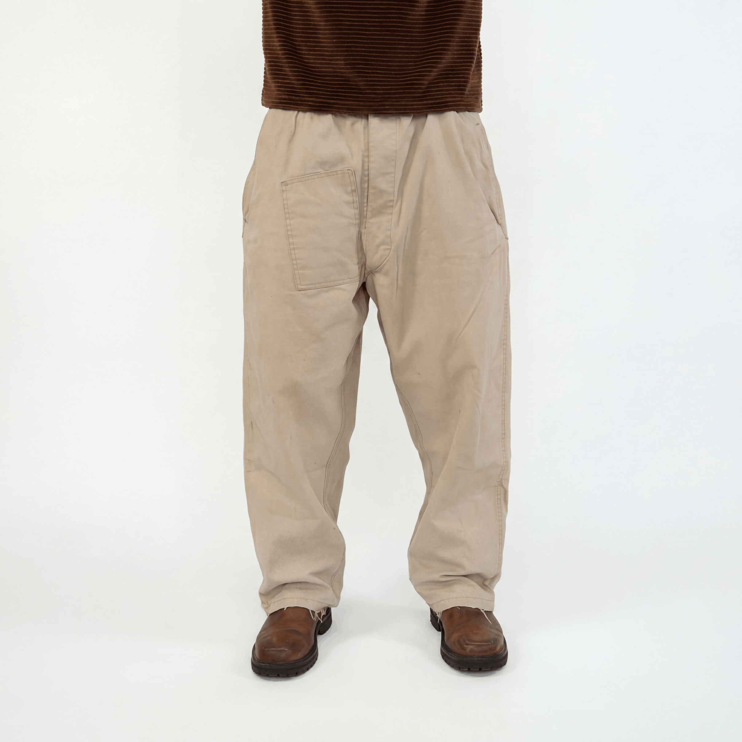 Vintage Vintage 50s French Utility Workwear Pants Size US 34 / EU 50 - 4 Thumbnail