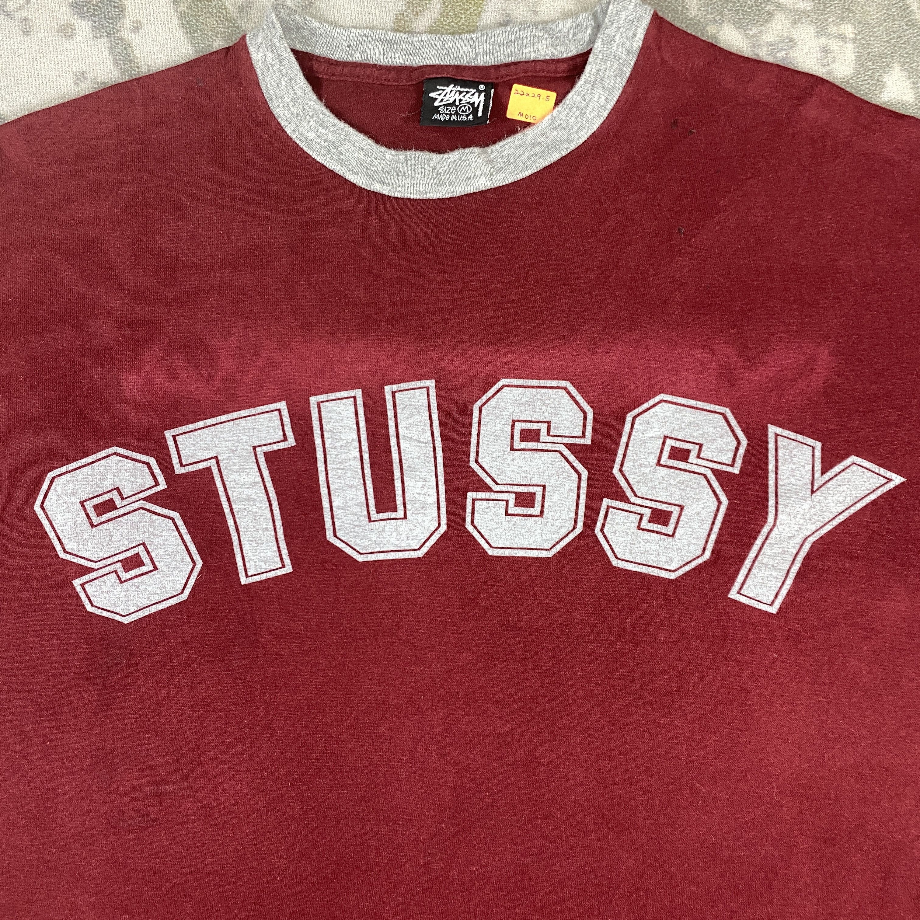 Stussy Vintage Stussy Big Logo USA Large Shirt - M010 Size US L / EU 52-54 / 3 - 3 Thumbnail