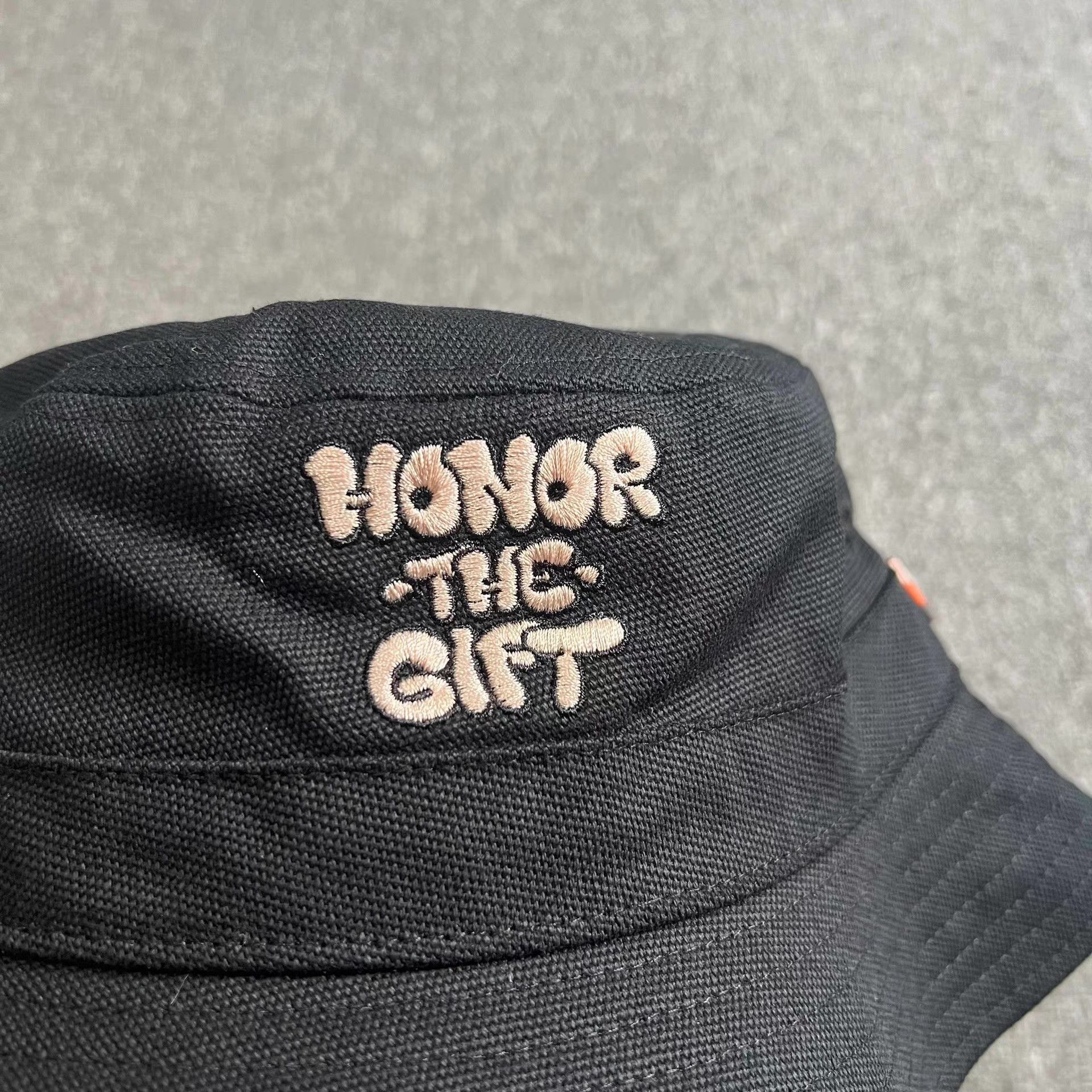 Honor the Gift Honor the Gift Embroidered Canvas Bucket Hat Q7 Size ONE SIZE - 5 Thumbnail