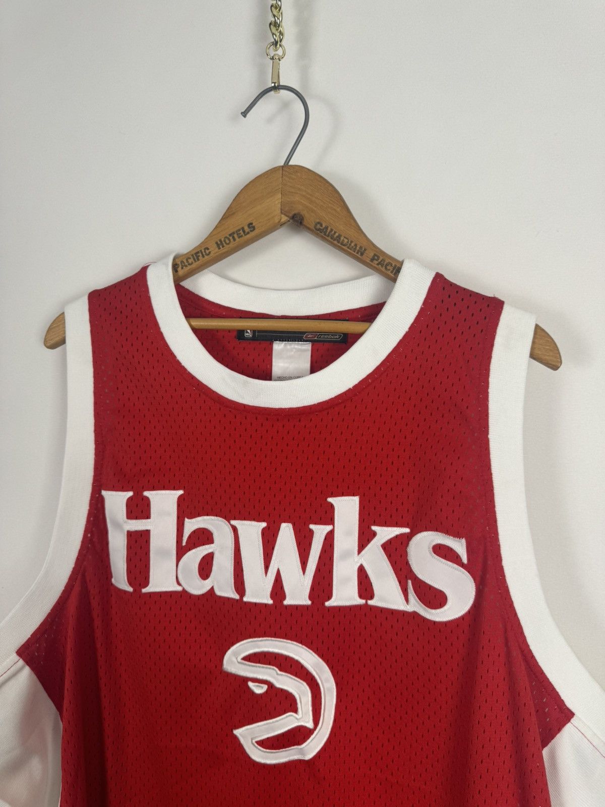 NBA Adidas Atlanta Hawks Hardwood Classics Basketball Jersey Size US L / EU 52-54 / 3 - 6 Thumbnail