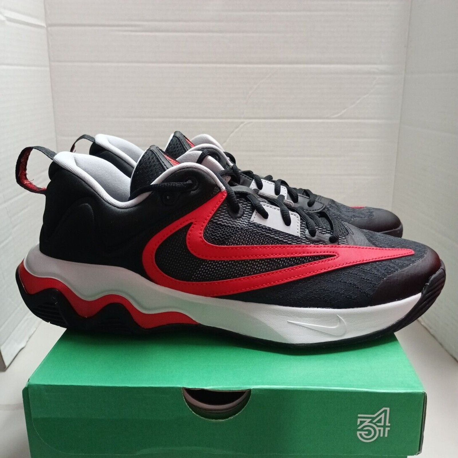 Nike Nike Giannis Immortality 3 Men's 11.5 Black University Red Size US 11.5 / EU 44-45 - 2 Thumbnail
