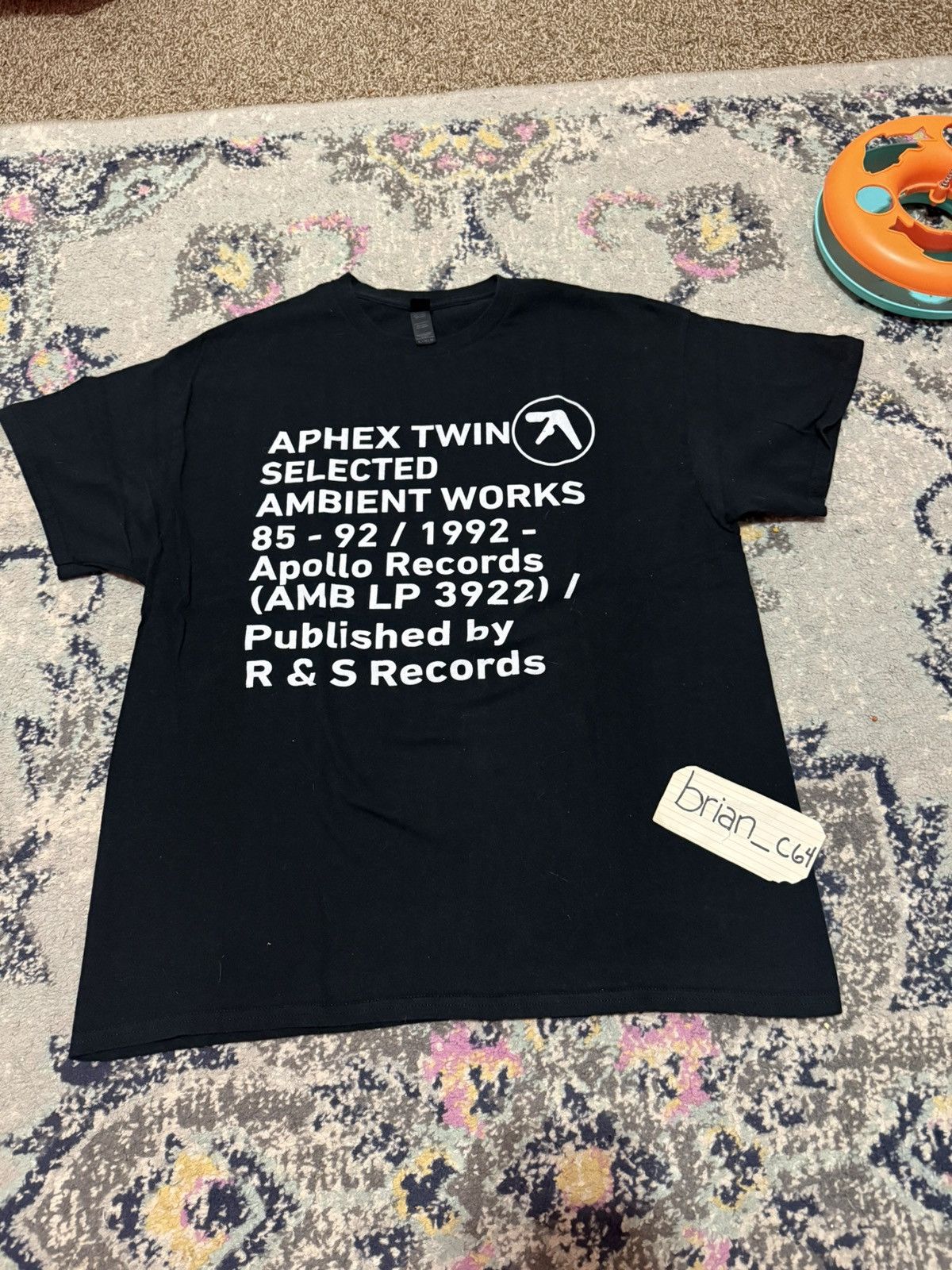 Gildan Aphex twin tee Size US XL / EU 56 / 4 - 1 Thumbnail