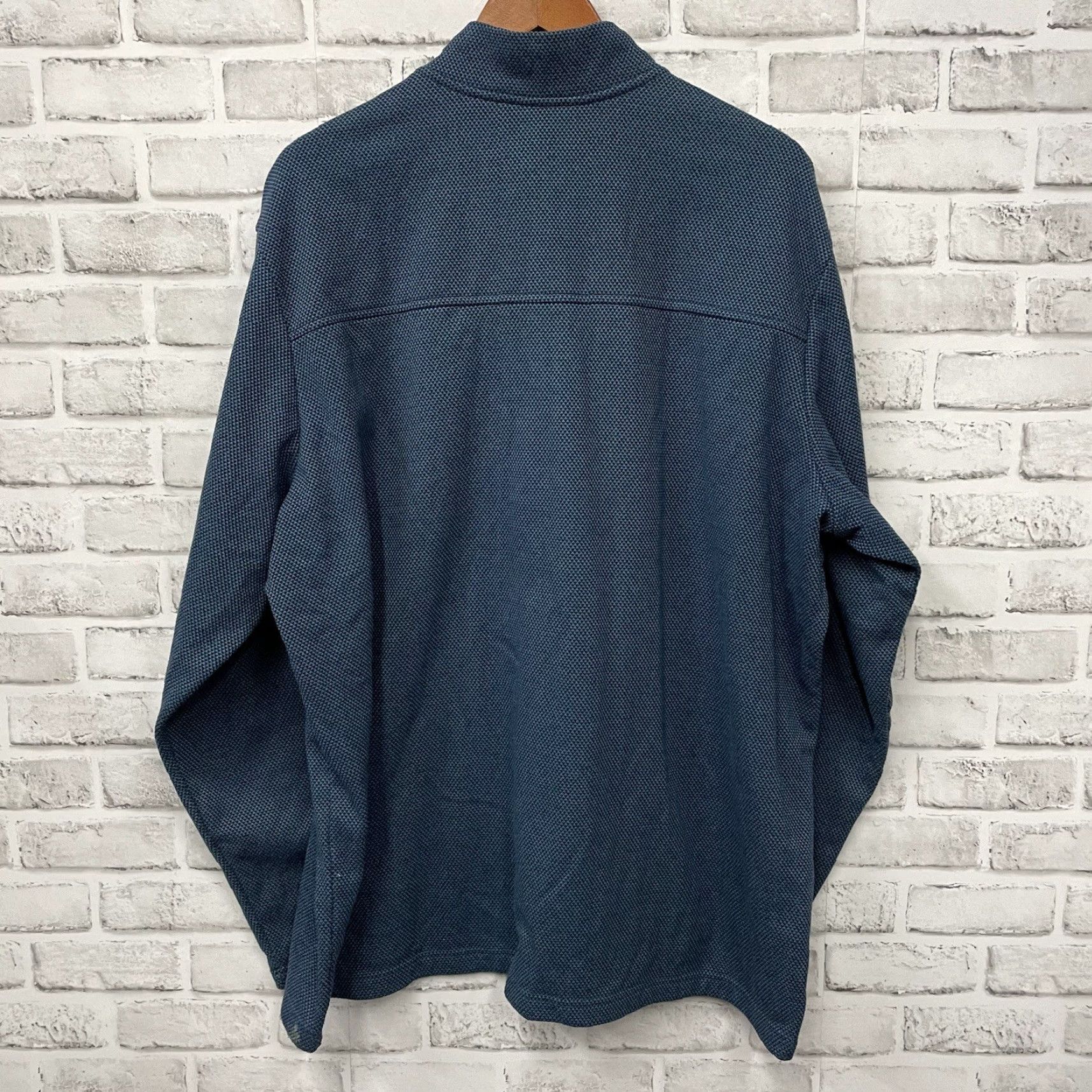 Adidas Adidas Half zip-up Jacket Mens 2XL Blue Pullover Activewear Basic Jacket Size US XXL / EU 58 / 5 - 5 Thumbnail
