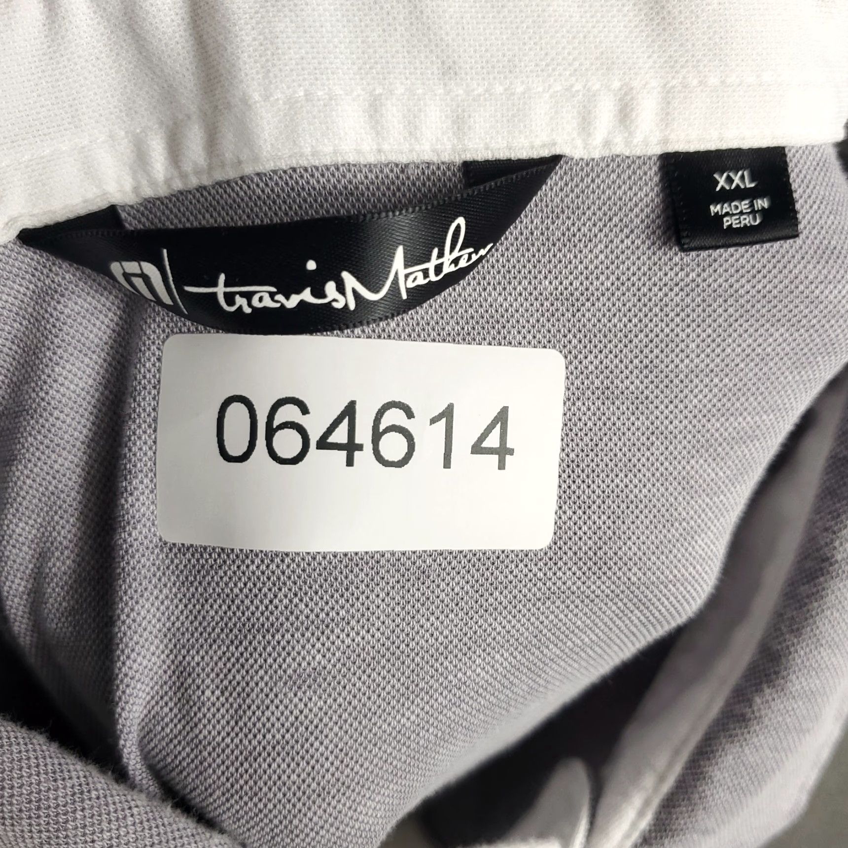 TravisMathew VINTAGE Travis Mathew Polo Shirt Mens 2XL Gray Short Sleeve Cotton Blend Classic Golf Casual Mens Size US XXL / EU 58 / 5 - 7 Thumbnail