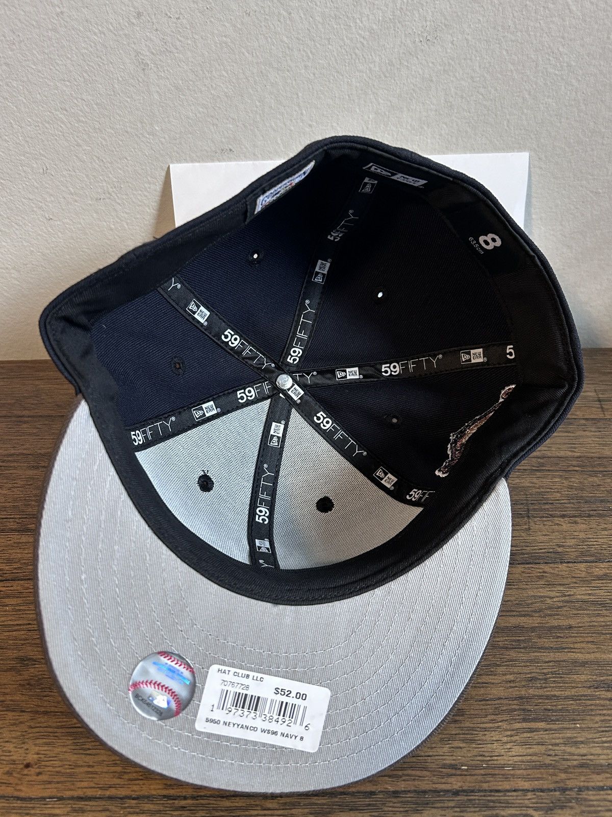 Hat Club Hat Club x New Era 59Fifty Yankees 1996 WS Patch Hat Size ONE SIZE - 3 Thumbnail