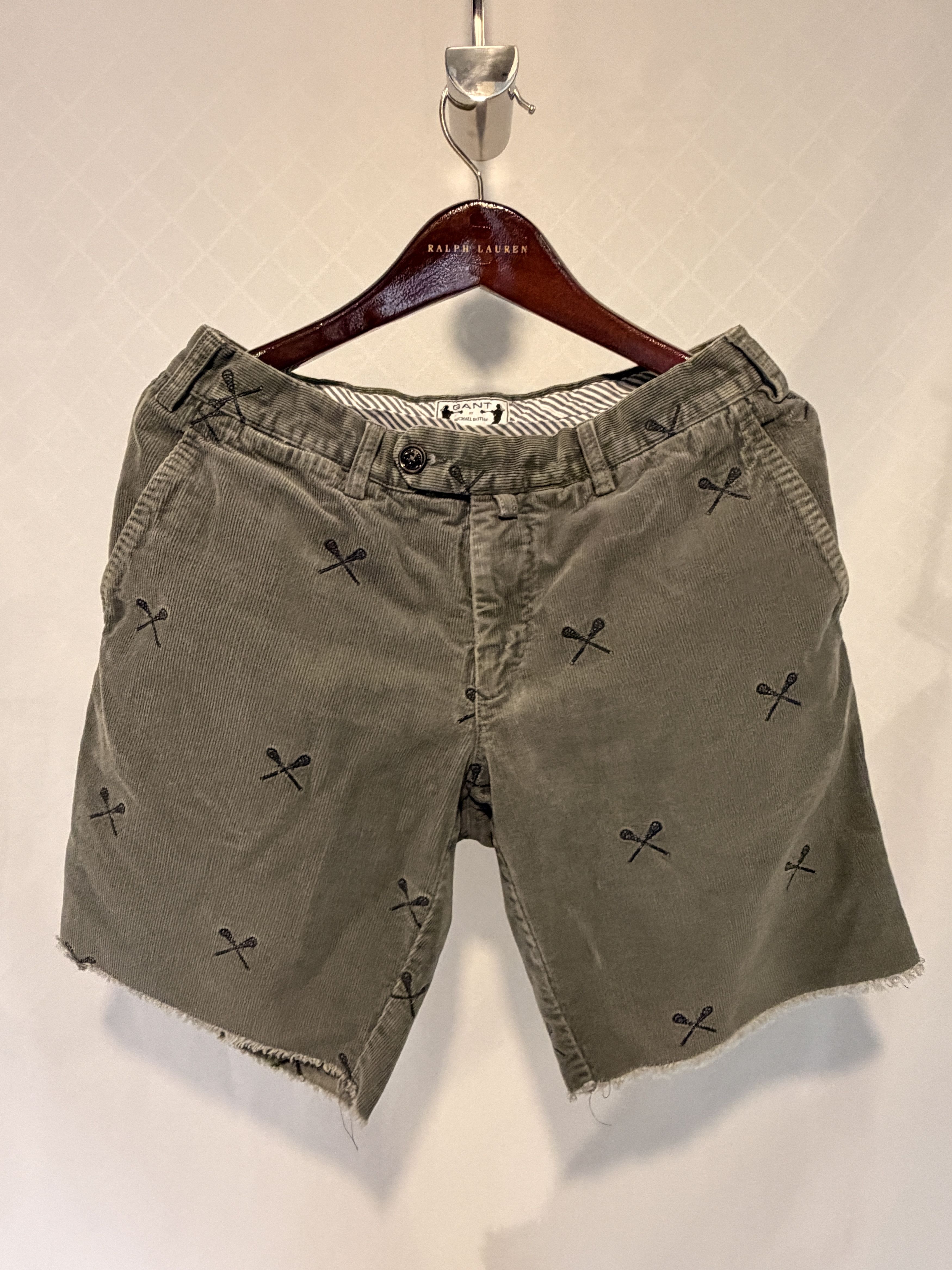 Gant × Michael Bastian Gant x Michael Bastian Corduroy Shorts Size US 30 / EU 46 - 1 Thumbnail