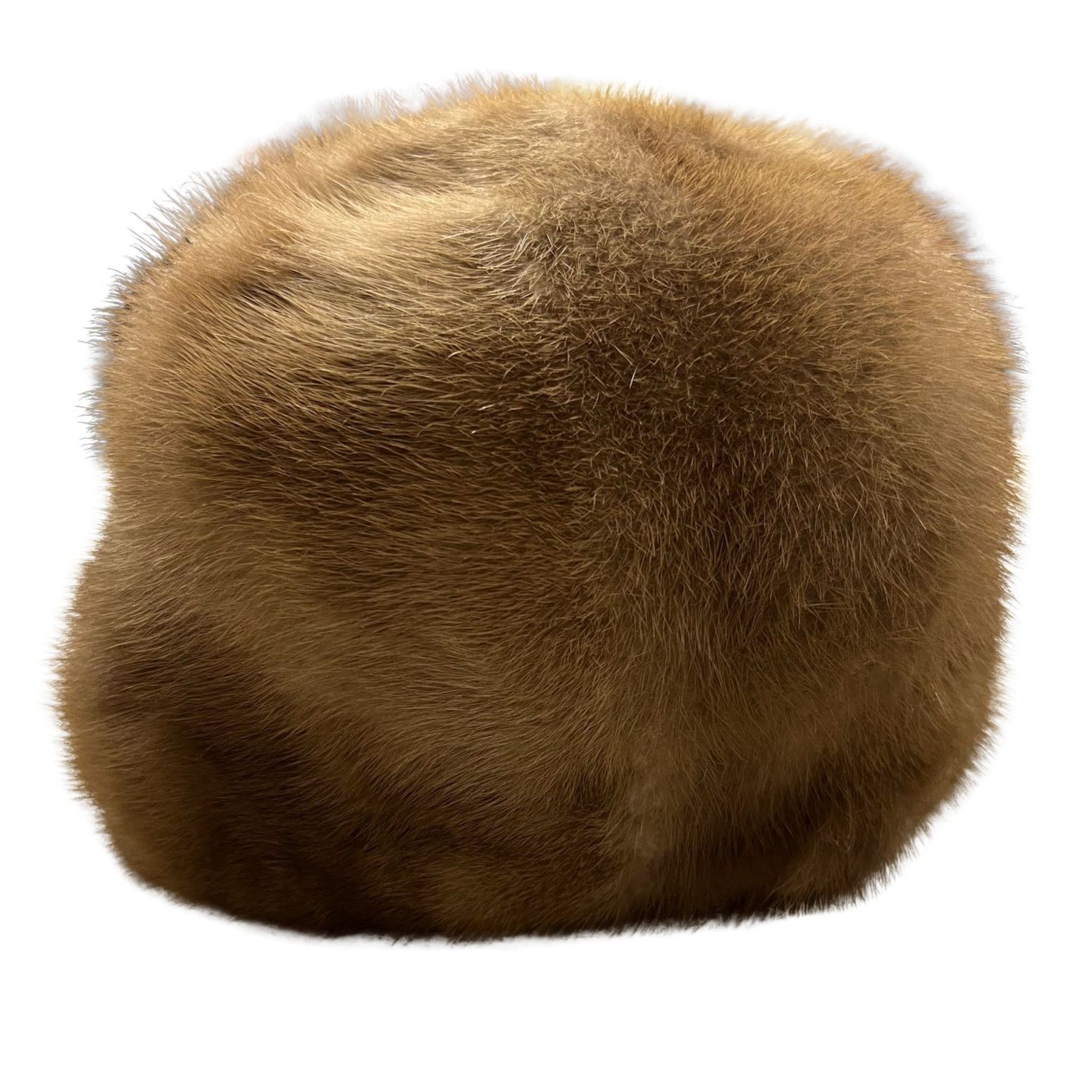 Vintage Vintage Authentic Light Brown Mink Winter Ladies Hat Size ONE SIZE - 3 Thumbnail