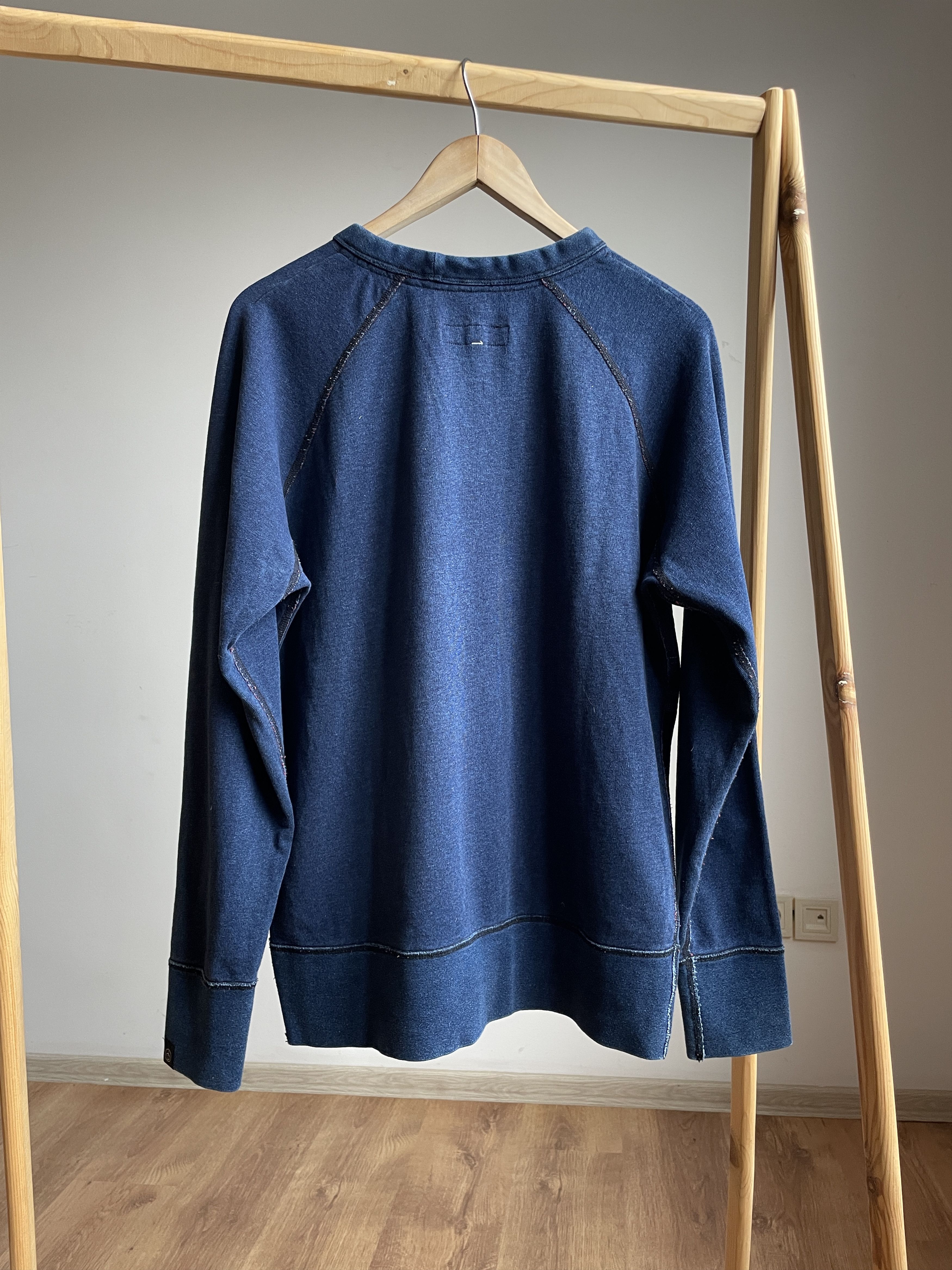 Rag & Bone Rag & Bone Vacation Indigo Sweatshirt Size S Size US S / EU 44-46 / 1 - 2 Thumbnail