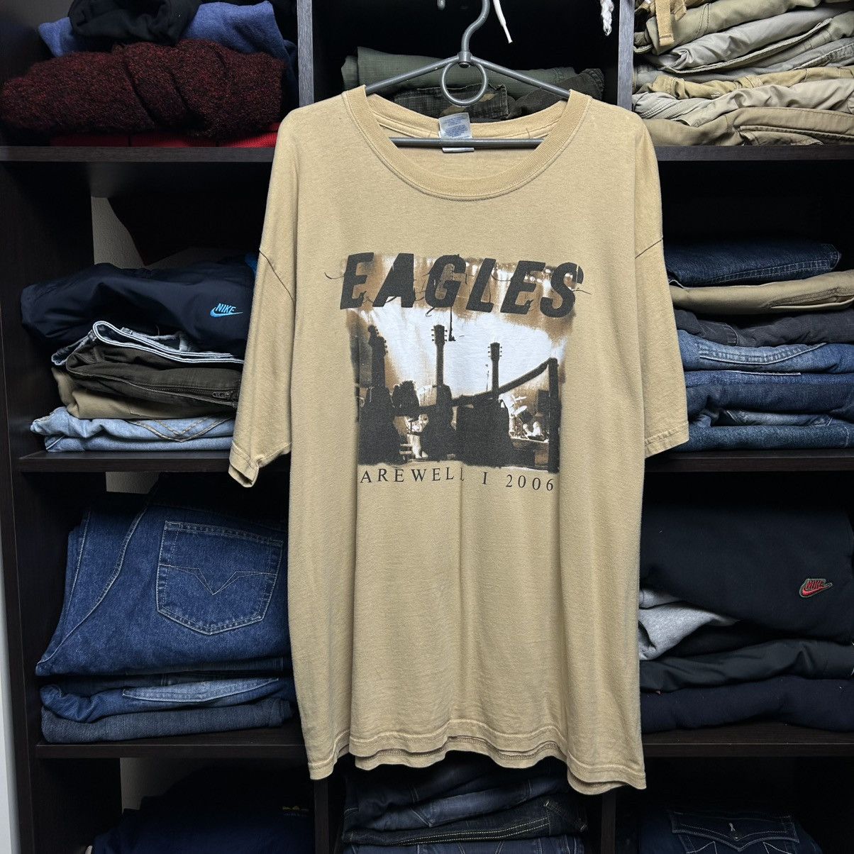 Band Tees Vintage Eagles Farewell I 2006 Big Logo Rock band tee sizeXL Size US XL / EU 56 / 4 - 1 Thumbnail