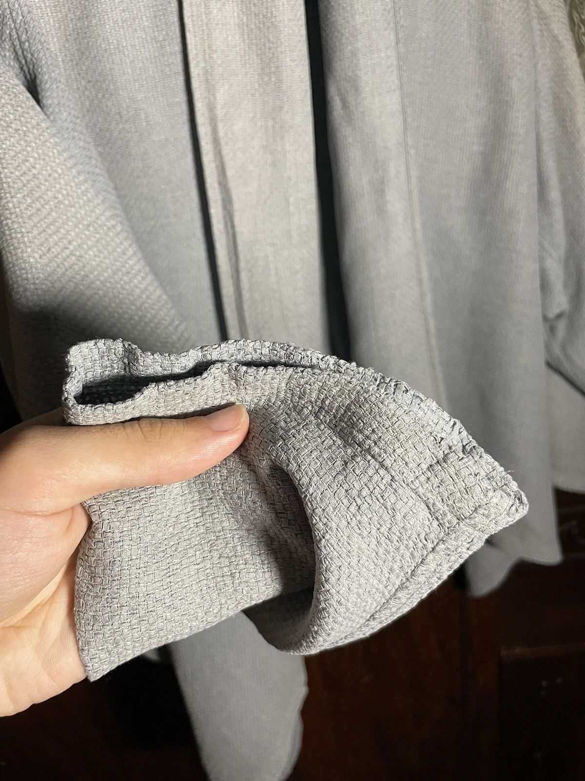 Issey Miyake Archive Issey Miyake Permanente Silk Poncho cape Jacket Size M / US 6-8 / IT 42-44 - 6 Thumbnail