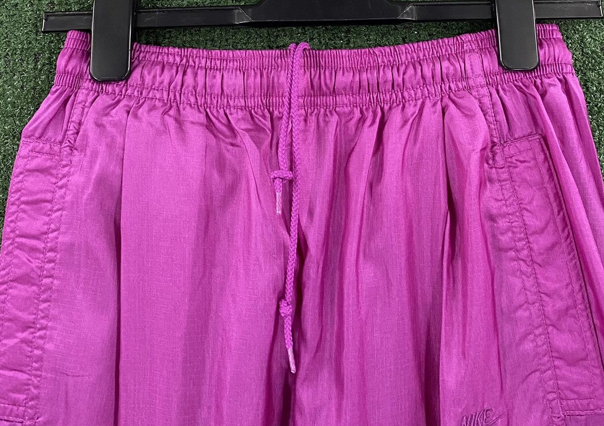 Nike VTG 90’s Nike Elite Spellout Ballon Baggy Windbreaker Pants Size 30" / US 8 / IT 44 - 4 Thumbnail