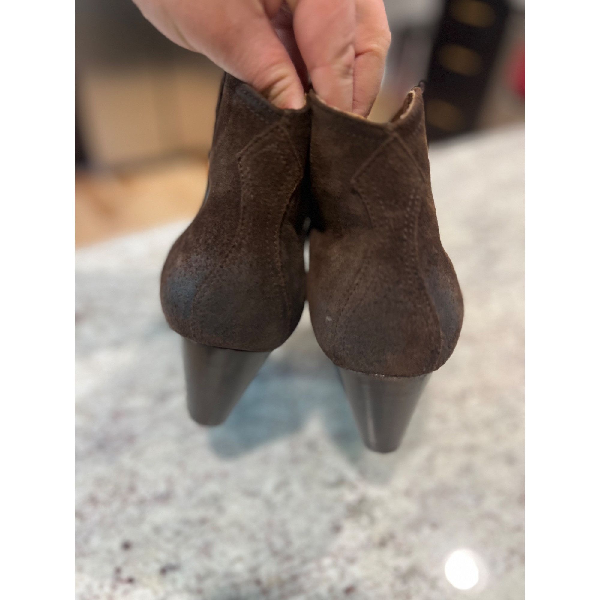 Frye Frye June Suede Western Bootie - Size 11 Size US 11 / IT 41 - 4 Thumbnail
